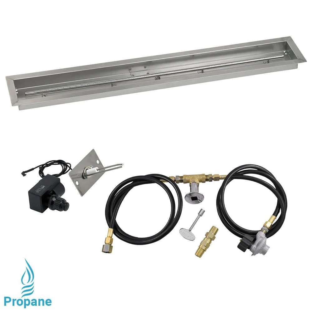 Linear Drop-In Pan with Spark Ignition Kit by American Fire Products - Image 13