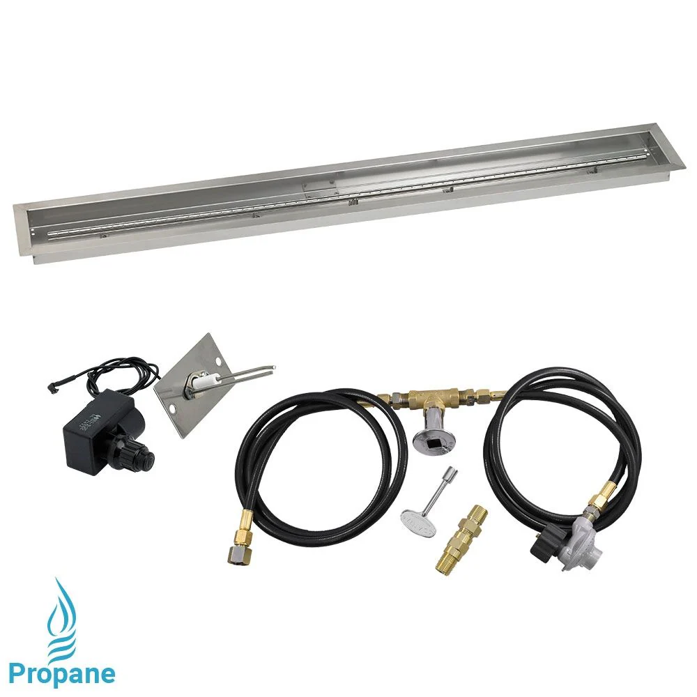 Linear Drop-In Pan with Spark Ignition Kit by American Fire Products - Image 17