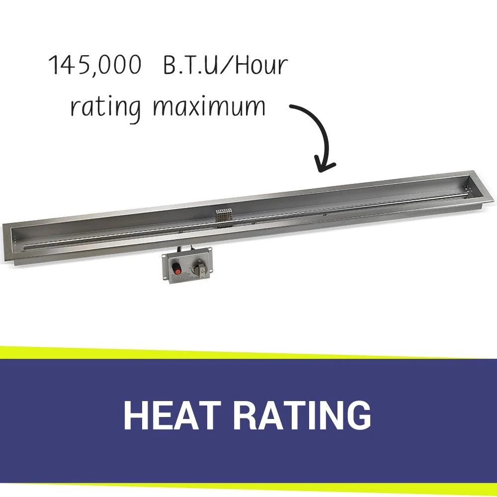 72" x 6" Linear CSA Certified Stainless Steel Drop-In Pan Kit by American Fire Products - Image 6
