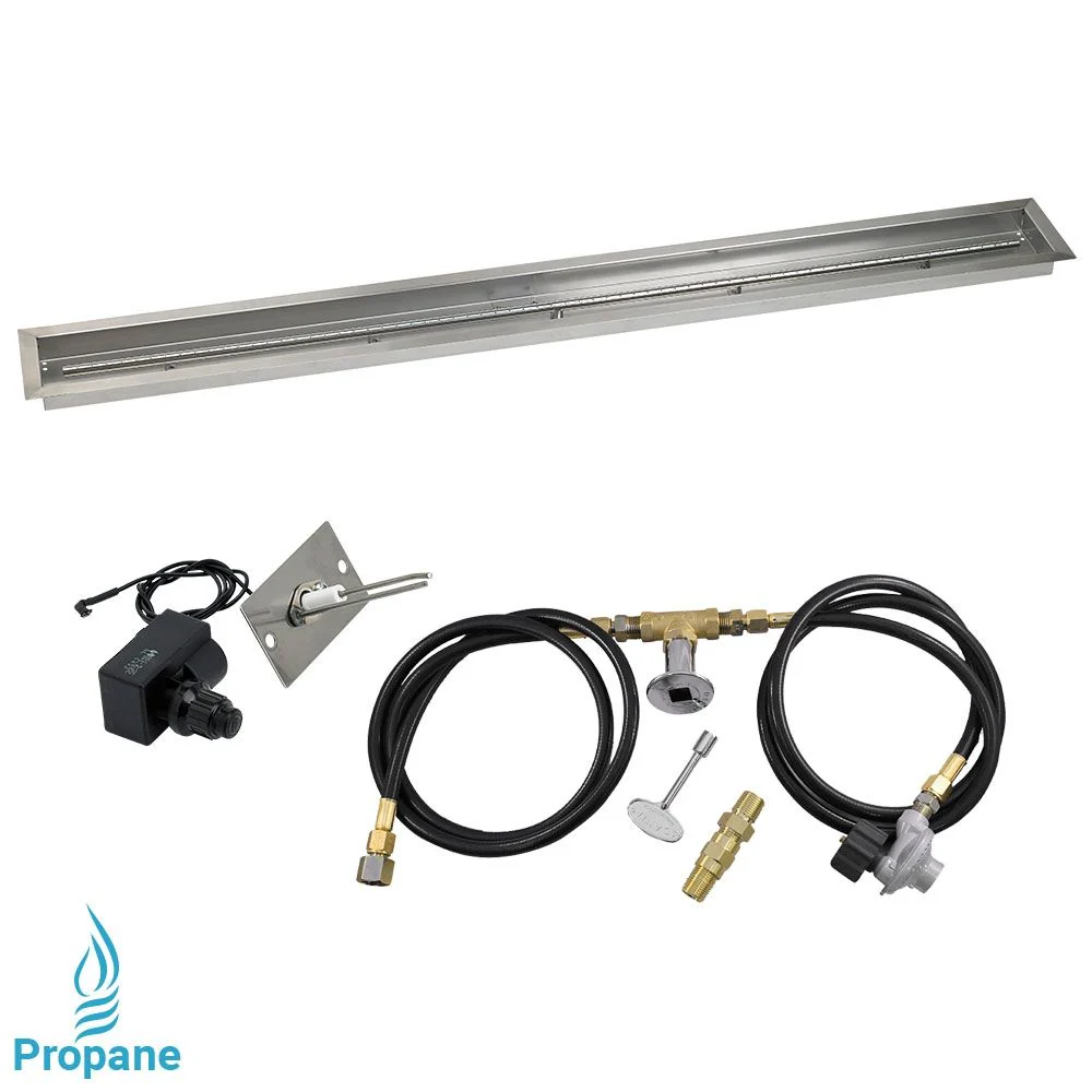 Linear Drop-In Pan with Spark Ignition Kit by American Fire Products - Image 21