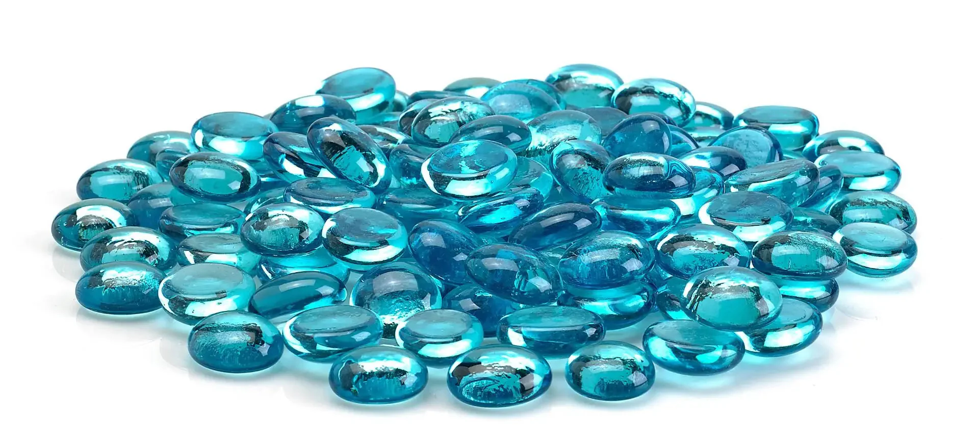 Aqua Blue Luster Fire Beads by Amerian Fire Products - Image 3