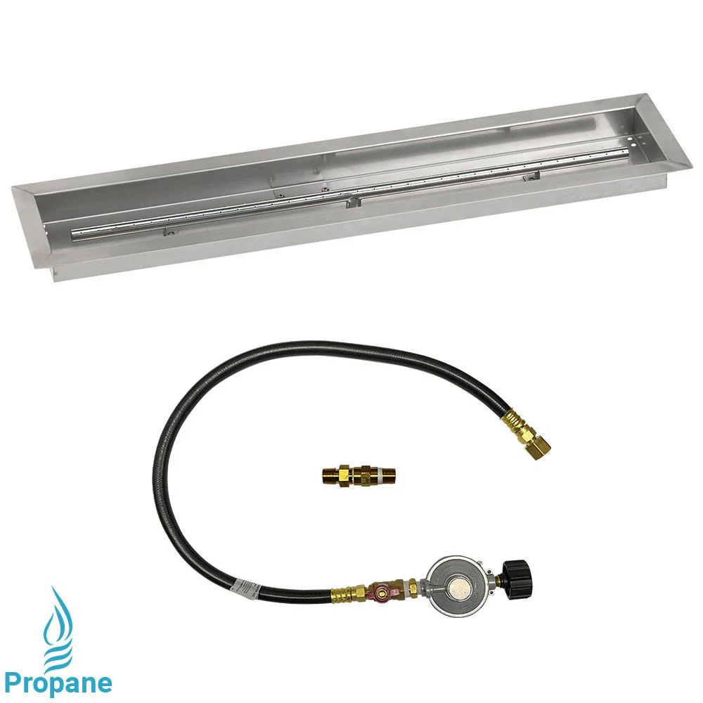 Linear Drop-In Pan with Match Light Kit by American Fire Products - Image 11