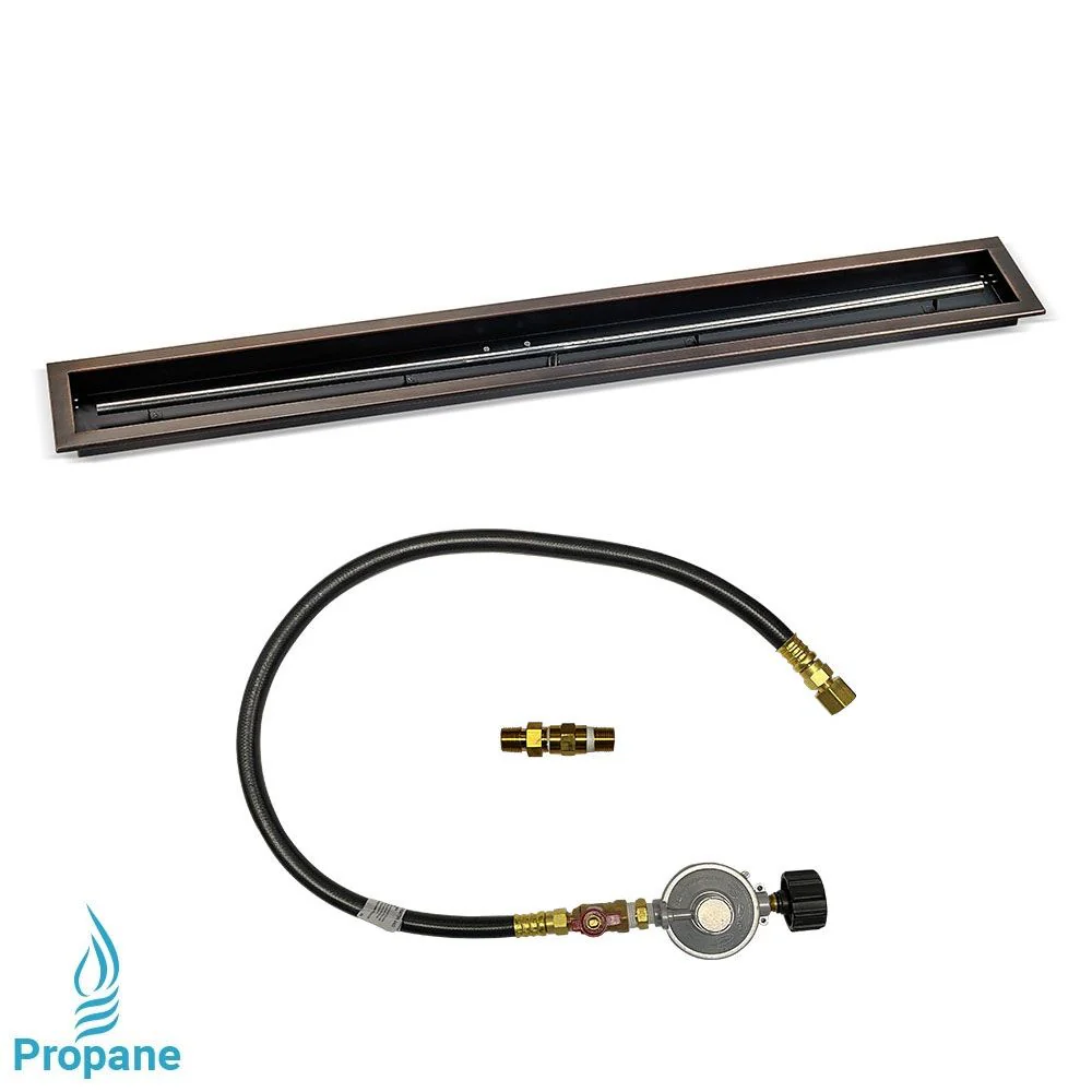 Linear Drop-In Pan with Match Light Kit by American Fire Products - Image 13
