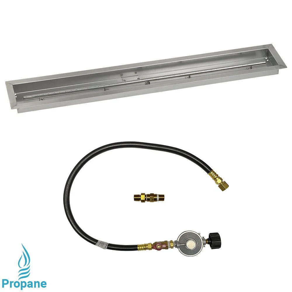 Linear Drop-In Pan with Match Light Kit by American Fire Products - Image 15