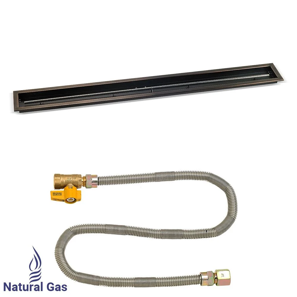 Linear Drop-In Pan with Match Light Kit by American Fire Products - Image 16