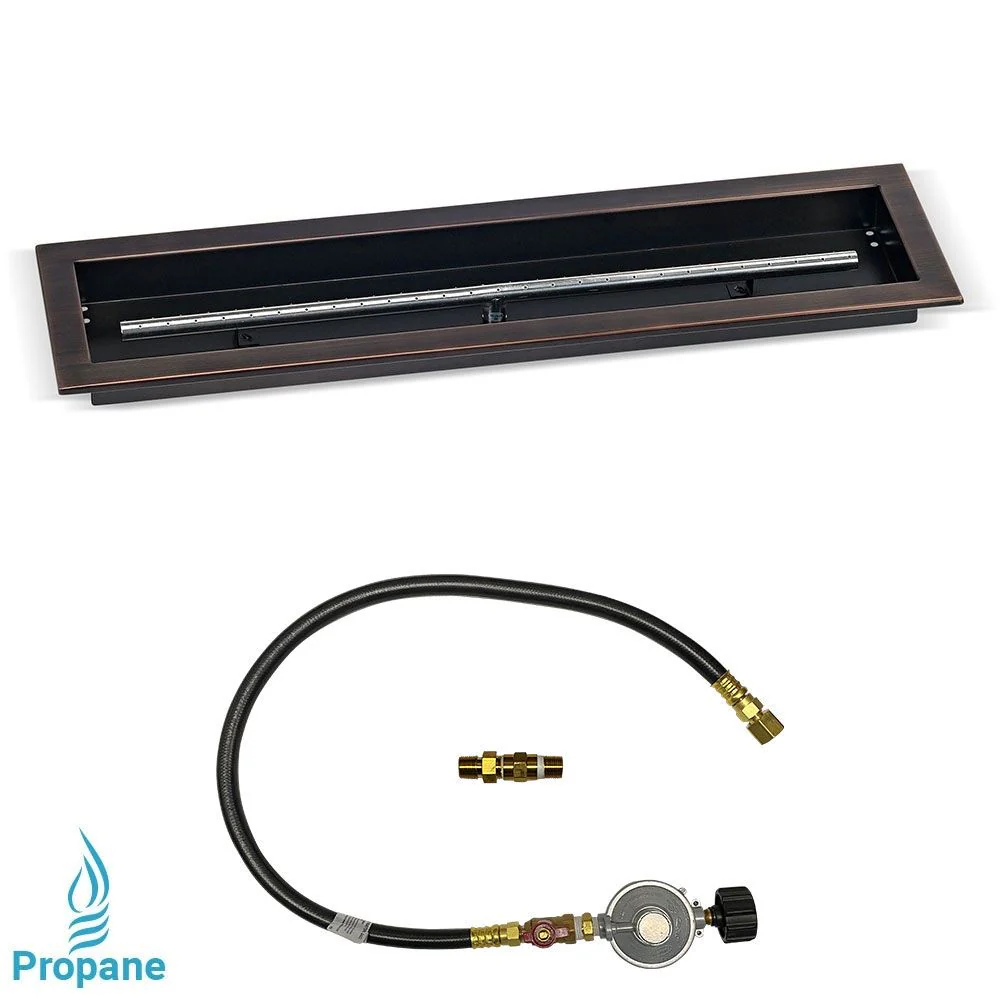 Linear Drop-In Pan with Match Light Kit by American Fire Products - Image 3