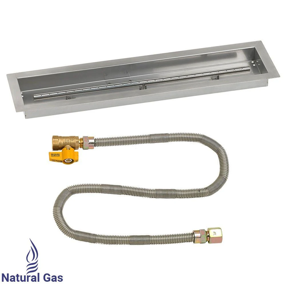 Linear Drop-In Pan with Match Light Kit by American Fire Products - Image 4