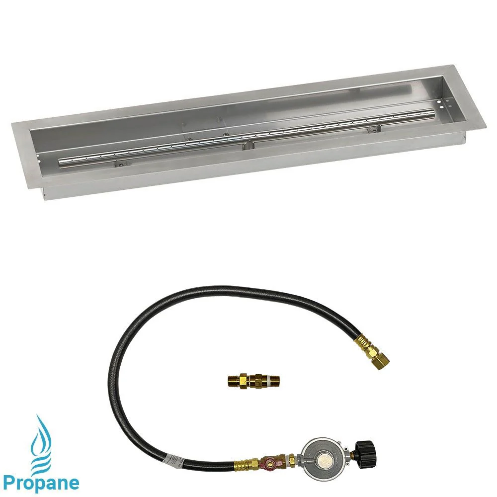 Linear Drop-In Pan with Match Light Kit by American Fire Products - Image 5