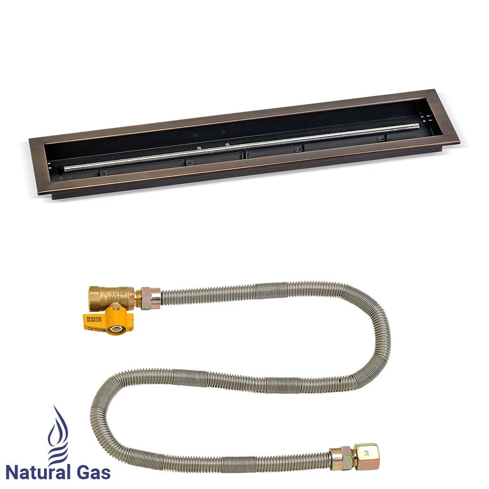 Linear Drop-In Pan with Match Light Kit by American Fire Products - Image 6