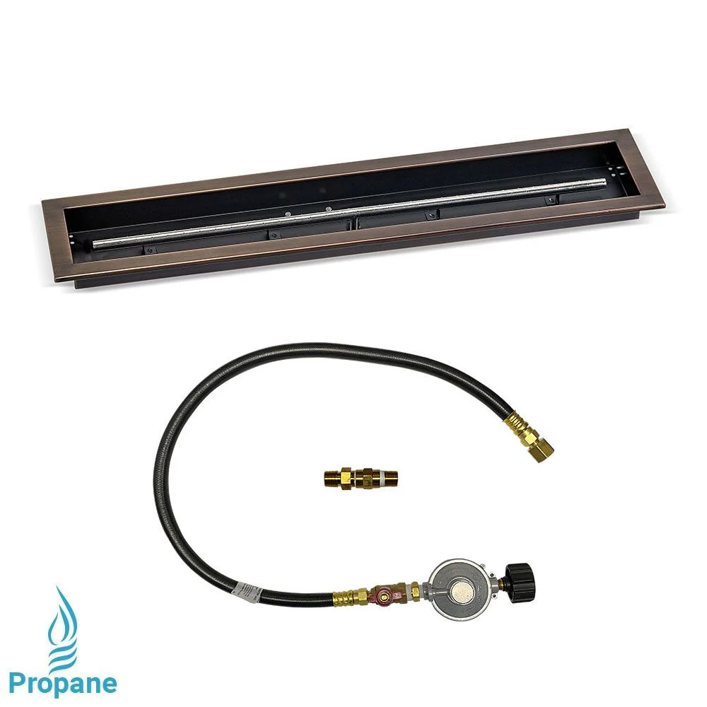 Linear Drop-In Pan with Match Light Kit by American Fire Products - Image 7