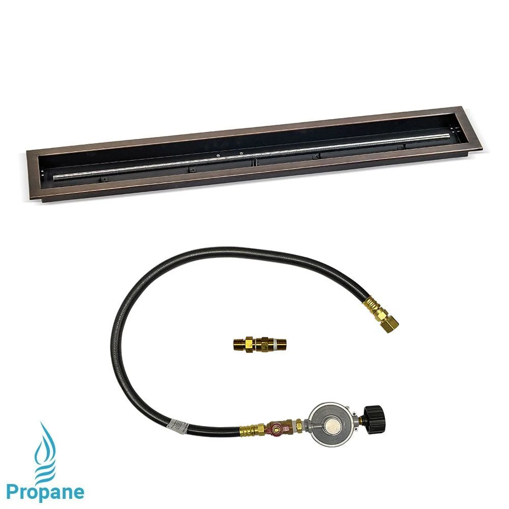 Linear Drop-In Pan with Match Light Kit by American Fire Products - Image 9
