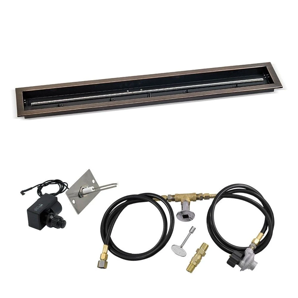 Linear Drop-In Pan with Spark Ignition Kit by American Fire Products - Image 11