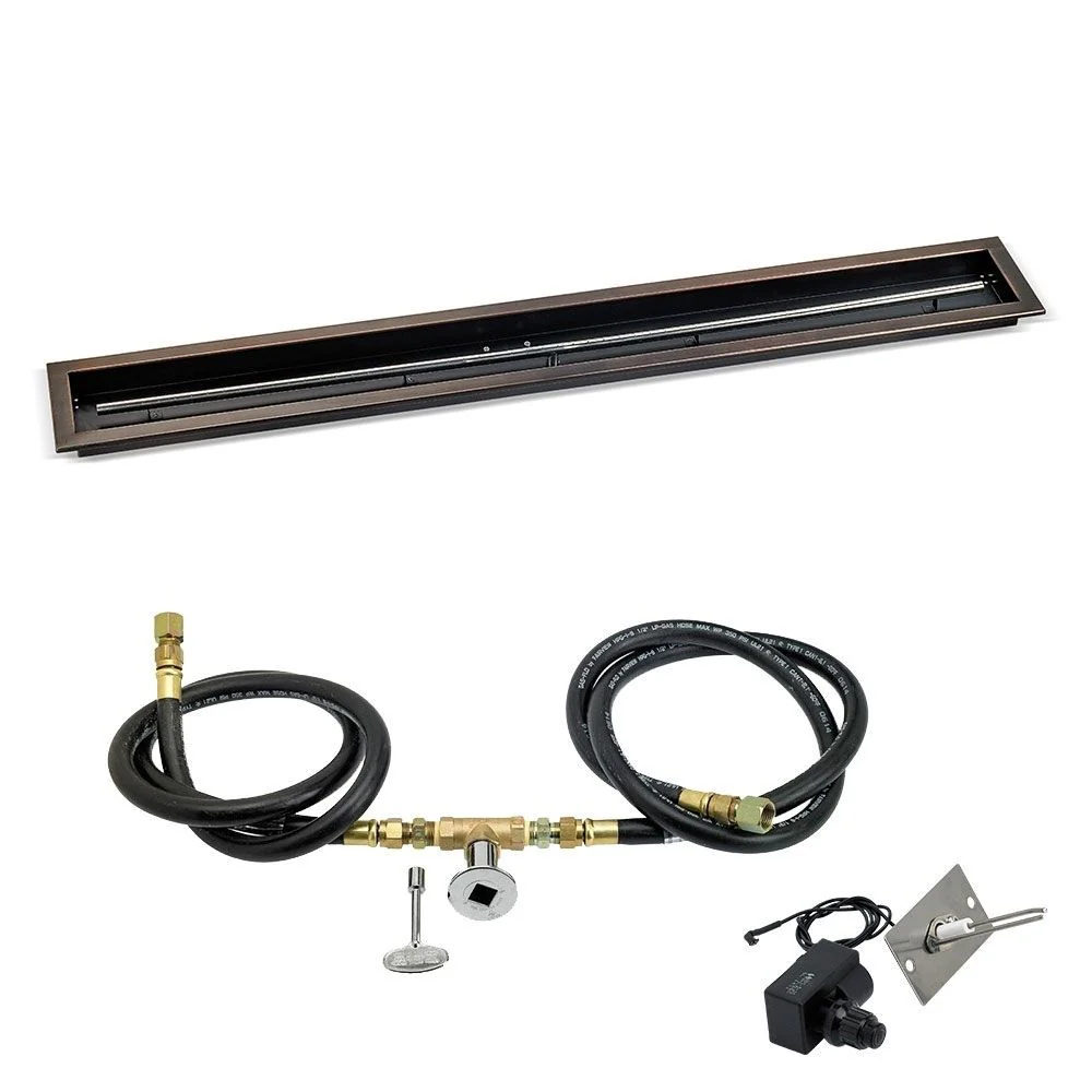Linear Drop-In Pan with Spark Ignition Kit by American Fire Products - Image 14