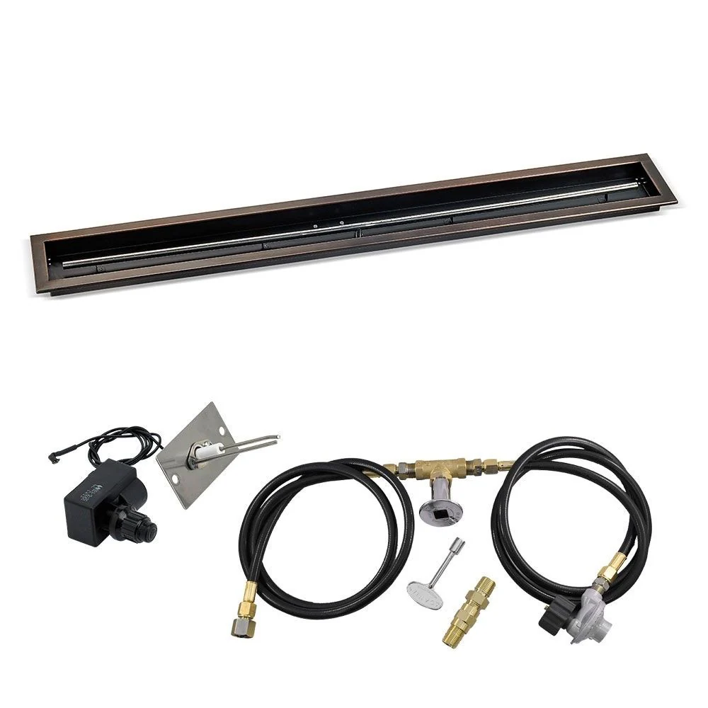 Linear Drop-In Pan with Spark Ignition Kit by American Fire Products - Image 15