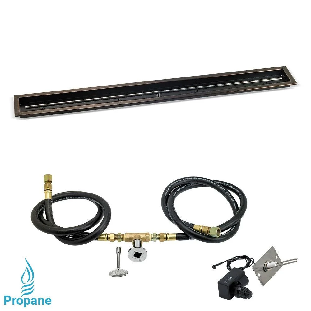 Linear Drop-In Pan with Spark Ignition Kit by American Fire Products - Image 19