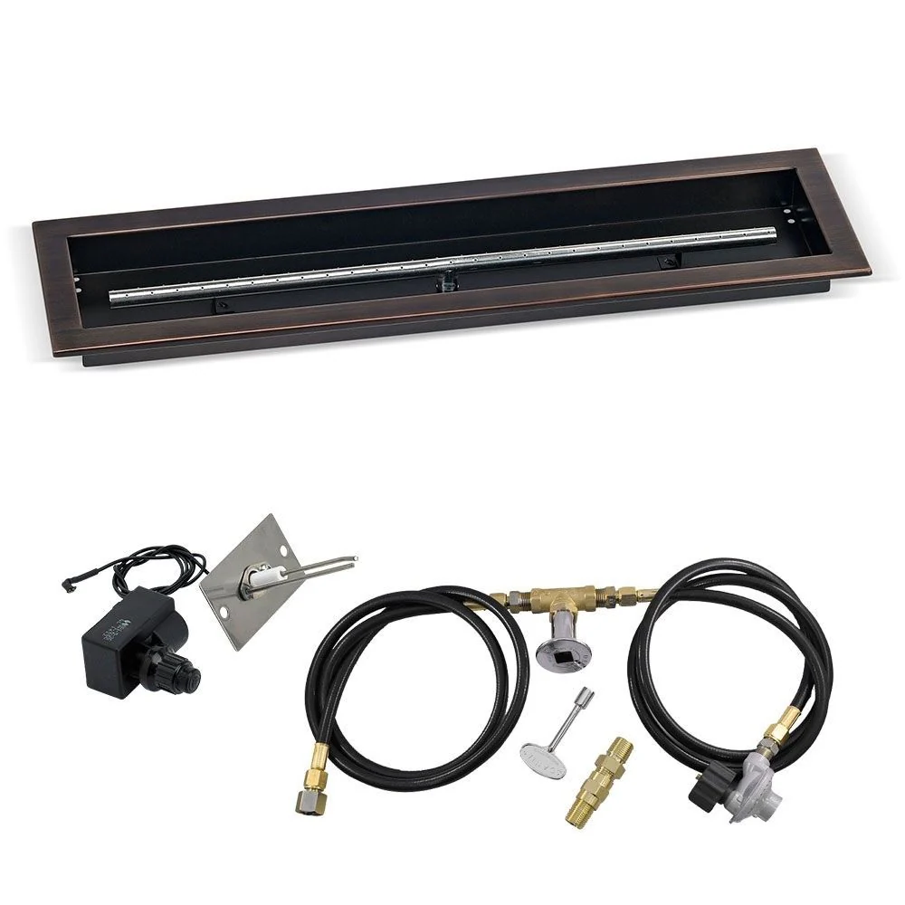 Linear Drop-In Pan with Spark Ignition Kit by American Fire Products - Image 3