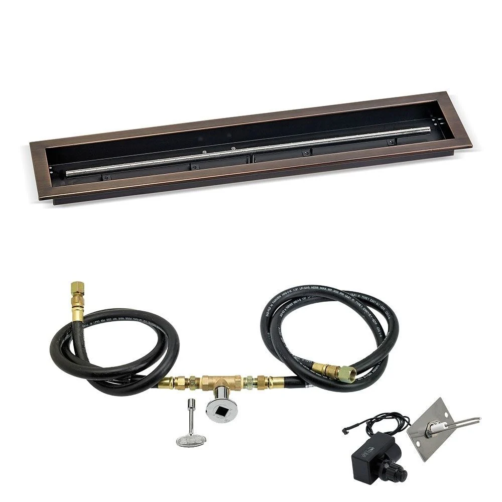 Linear Drop-In Pan with Spark Ignition Kit by American Fire Products - Image 6