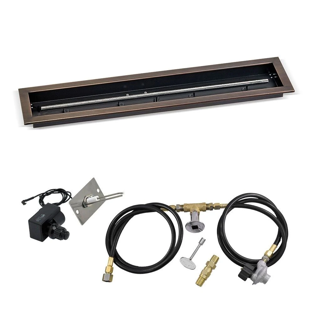 Linear Drop-In Pan with Spark Ignition Kit by American Fire Products - Image 7