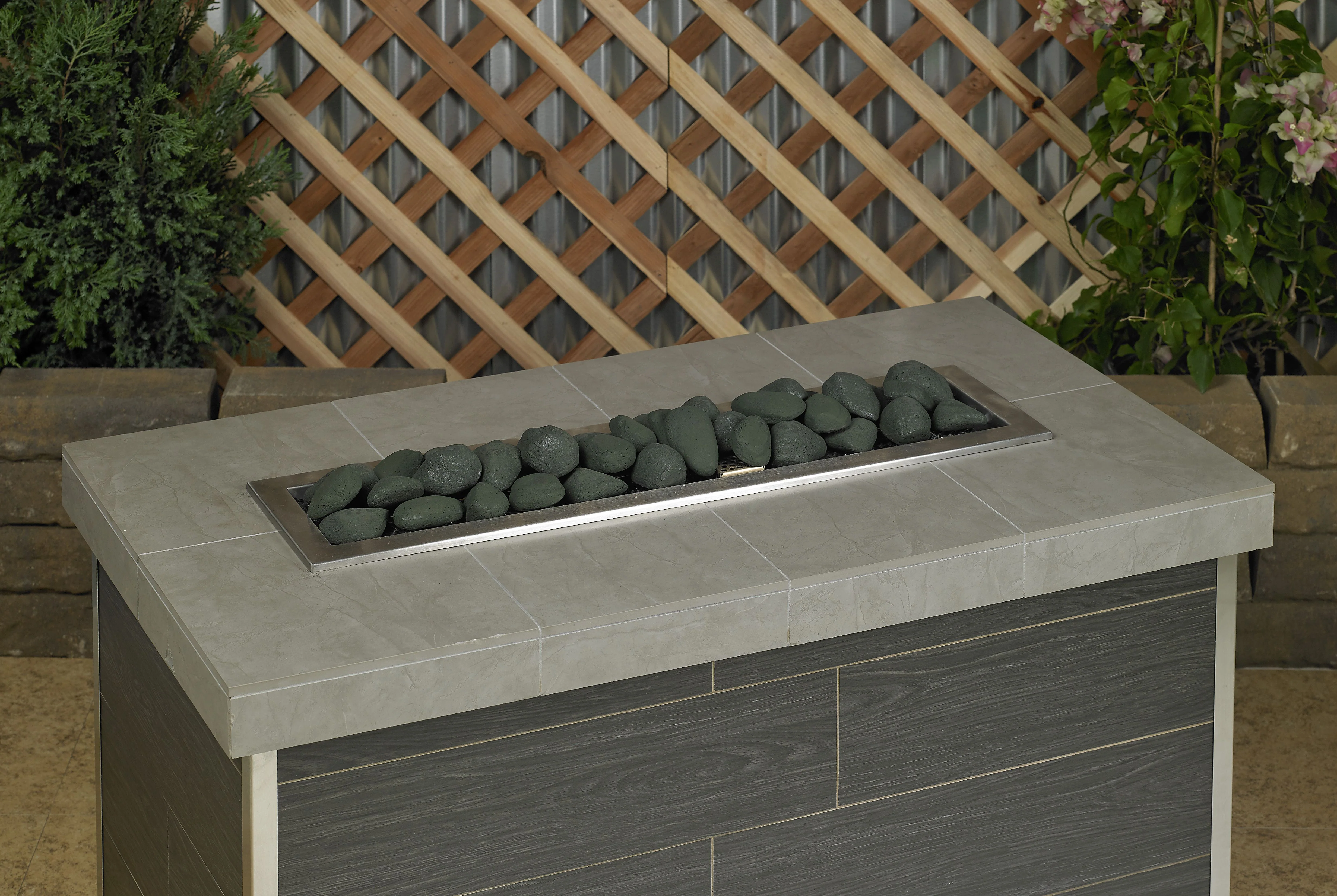 Matte Black Lite Stones - Set of 15 by American Fire Products - Image 4