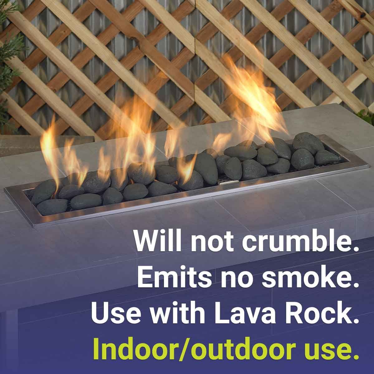 Natural Set Lite Stones - Set of 15 by American Fire Products - Image 9