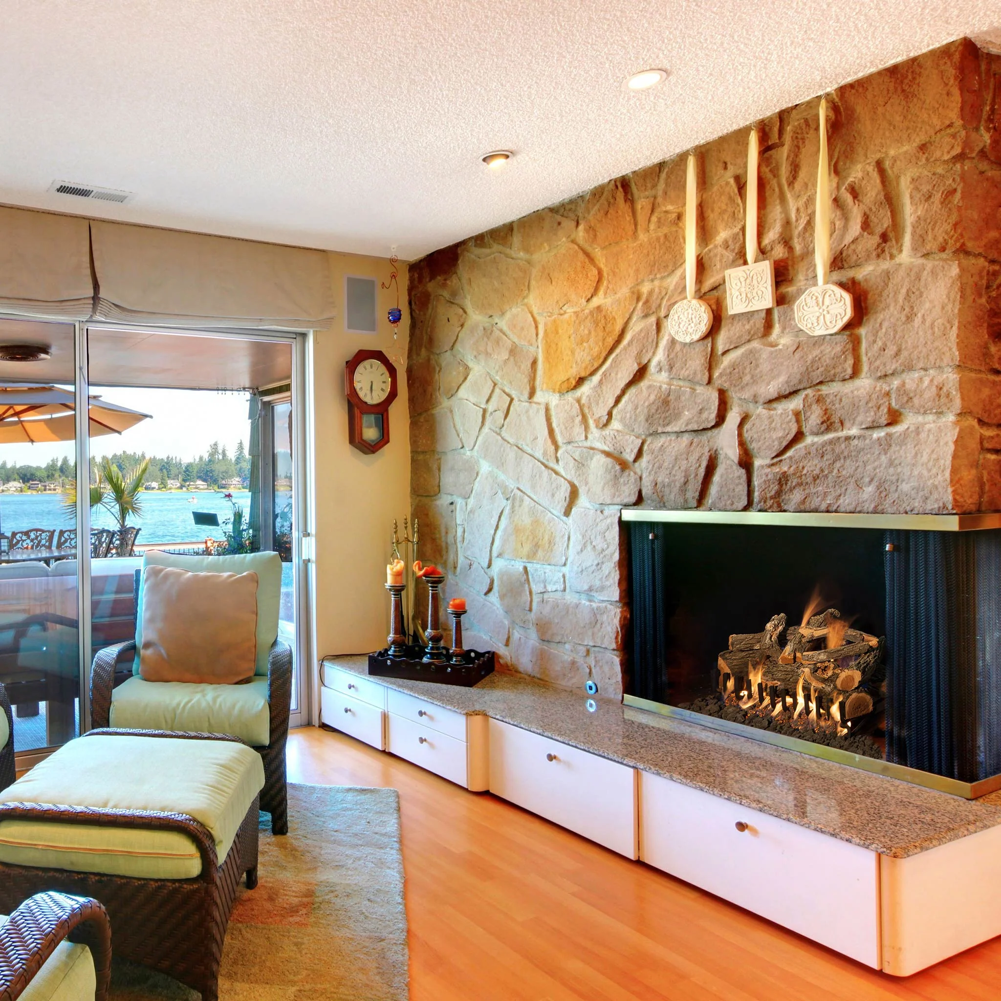 Arizona Weathered Oak Vented Gas Logs by Grand Canyon Gas Logs - Image 5