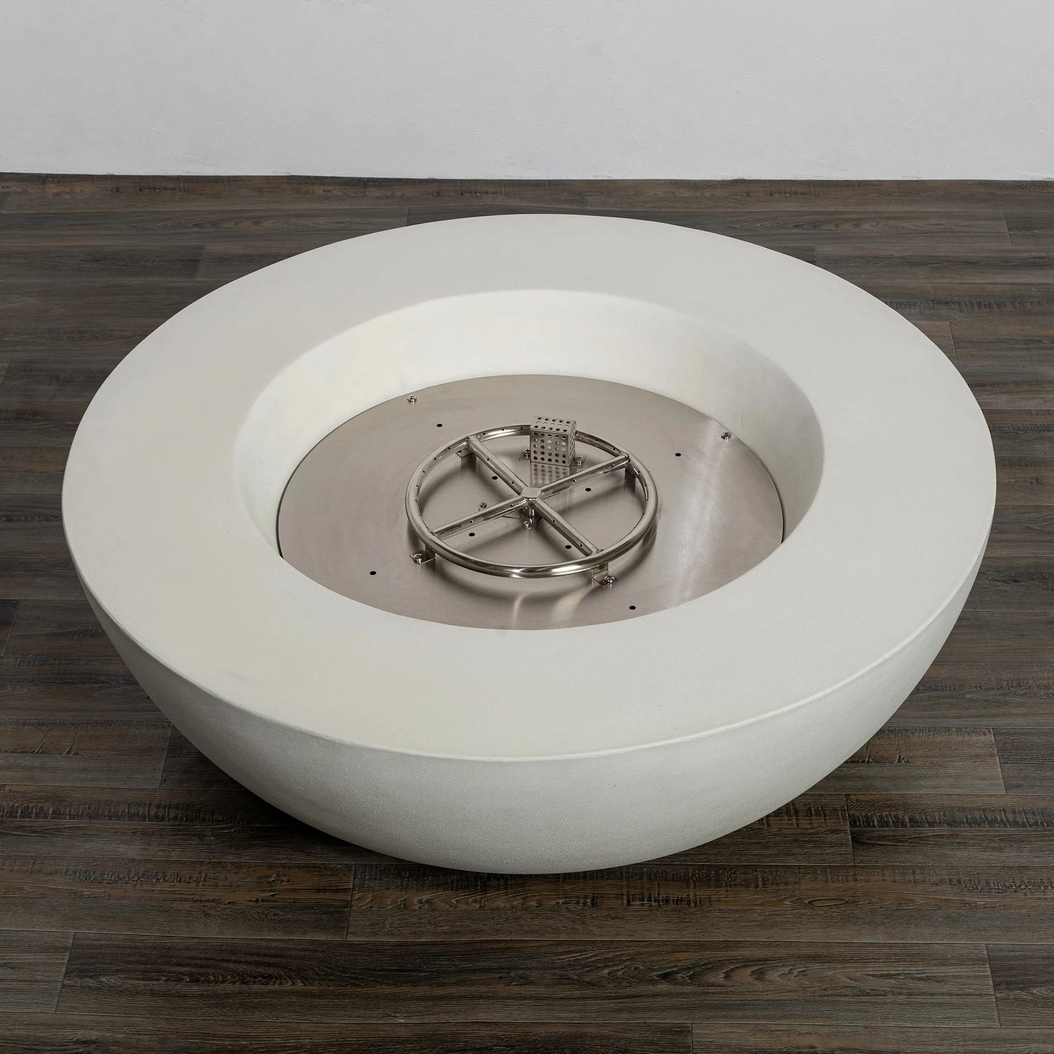 42" Round Beton Concrete (GFRC) Natural Gas Fire Pit by Starfire Designs - Image 35