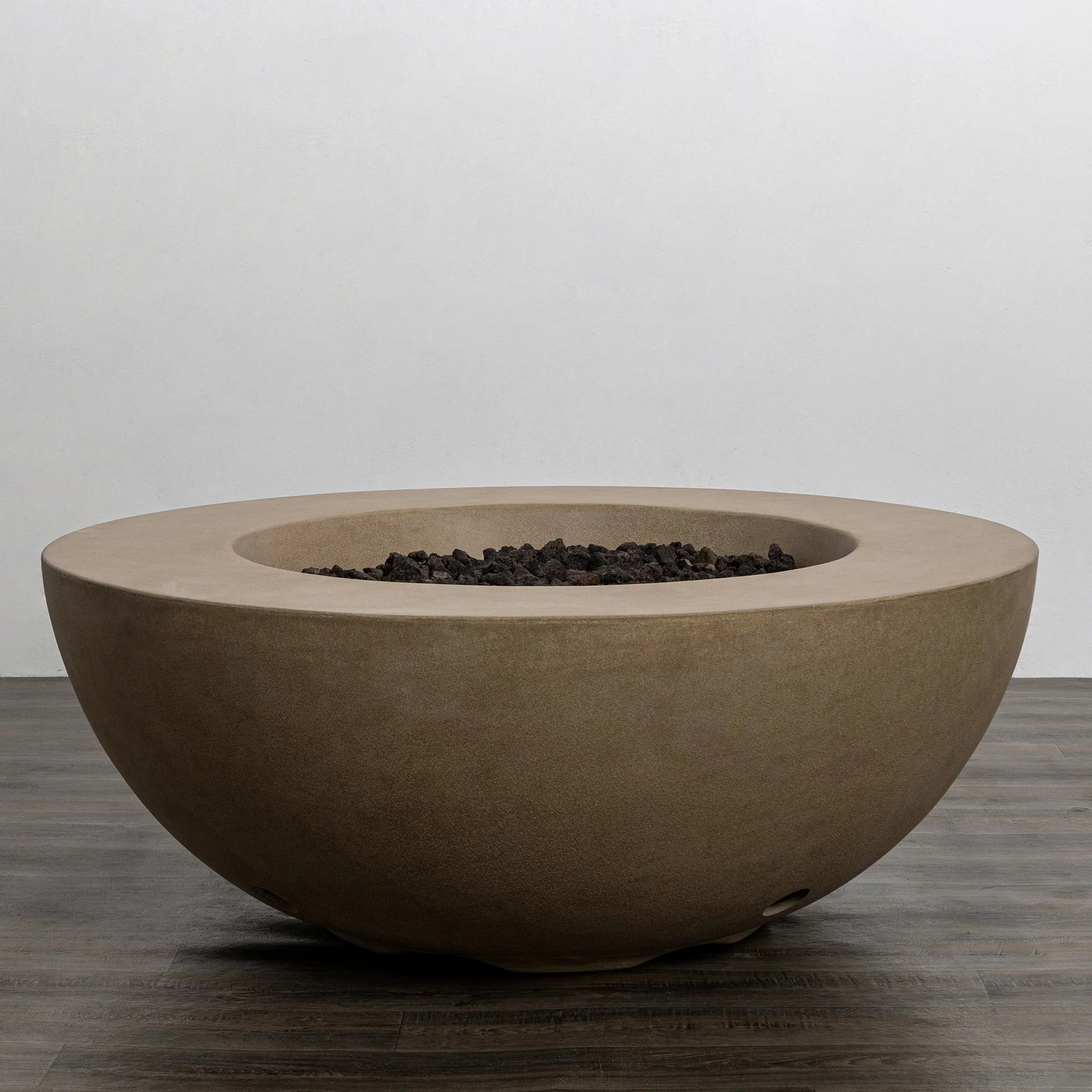 42" Round Beton Concrete (GFRC) Natural Gas Fire Pit by Starfire Designs - Image 23