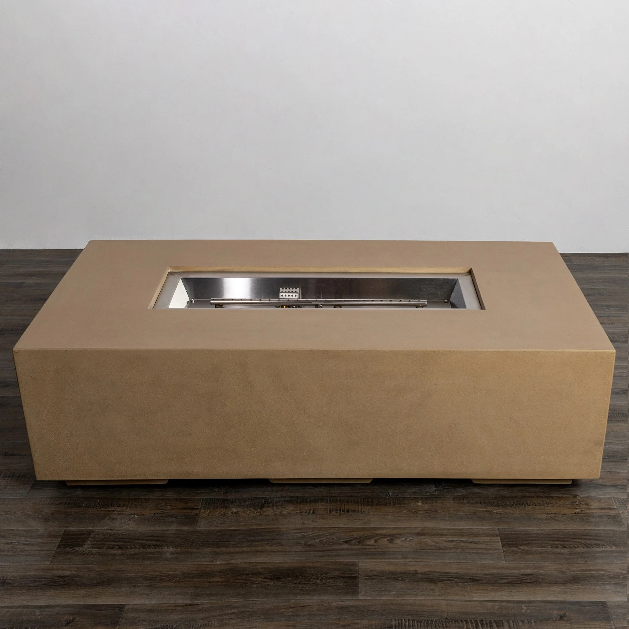 55" Rectangle Beton Concrete (GRFC) Gas Fire Pit by Starfire Designs - Image 26