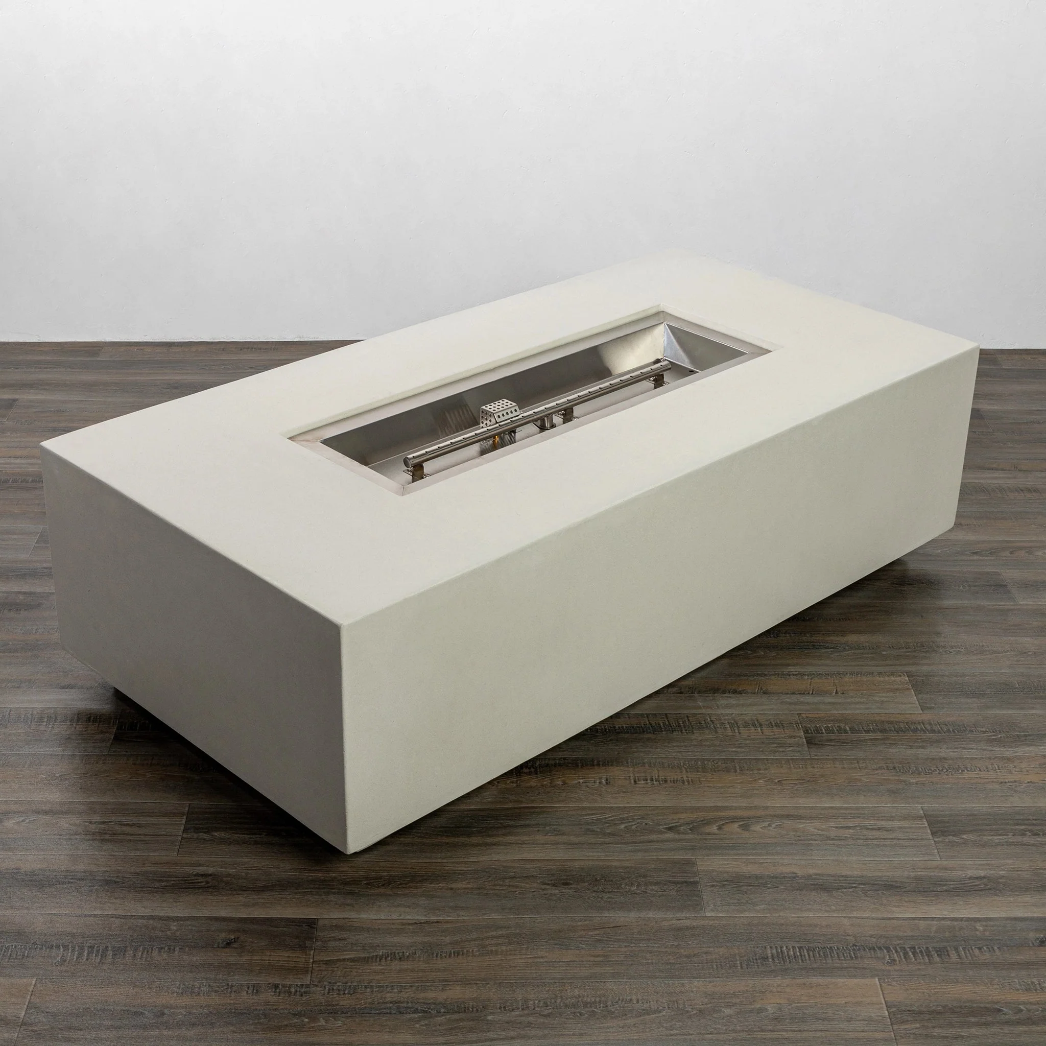 55" Rectangle Beton Concrete (GRFC) Gas Fire Pit by Starfire Designs - Image 36