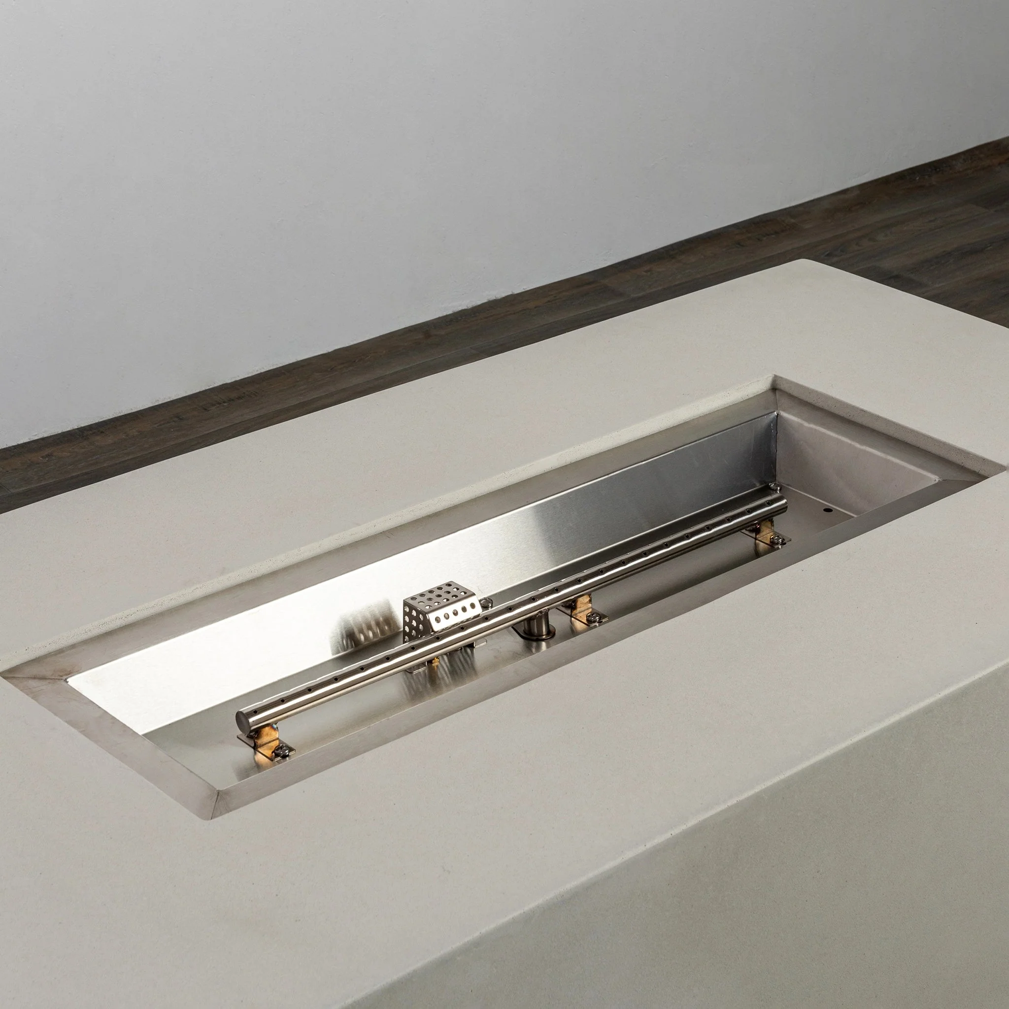 55" Rectangle Beton Concrete (GRFC) Gas Fire Pit by Starfire Designs - Image 39