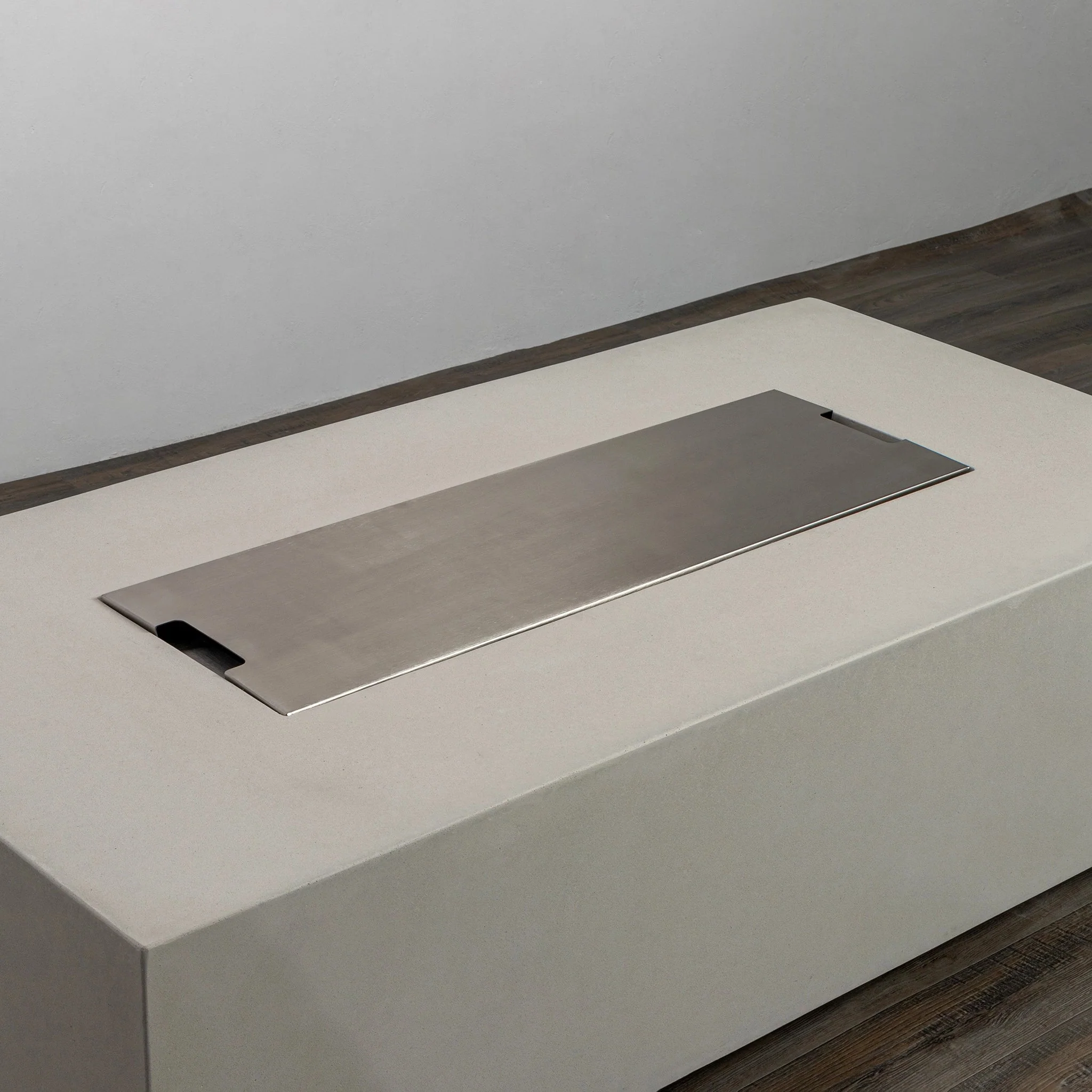 55" Rectangle Beton Concrete (GRFC) Gas Fire Pit by Starfire Designs - Image 40