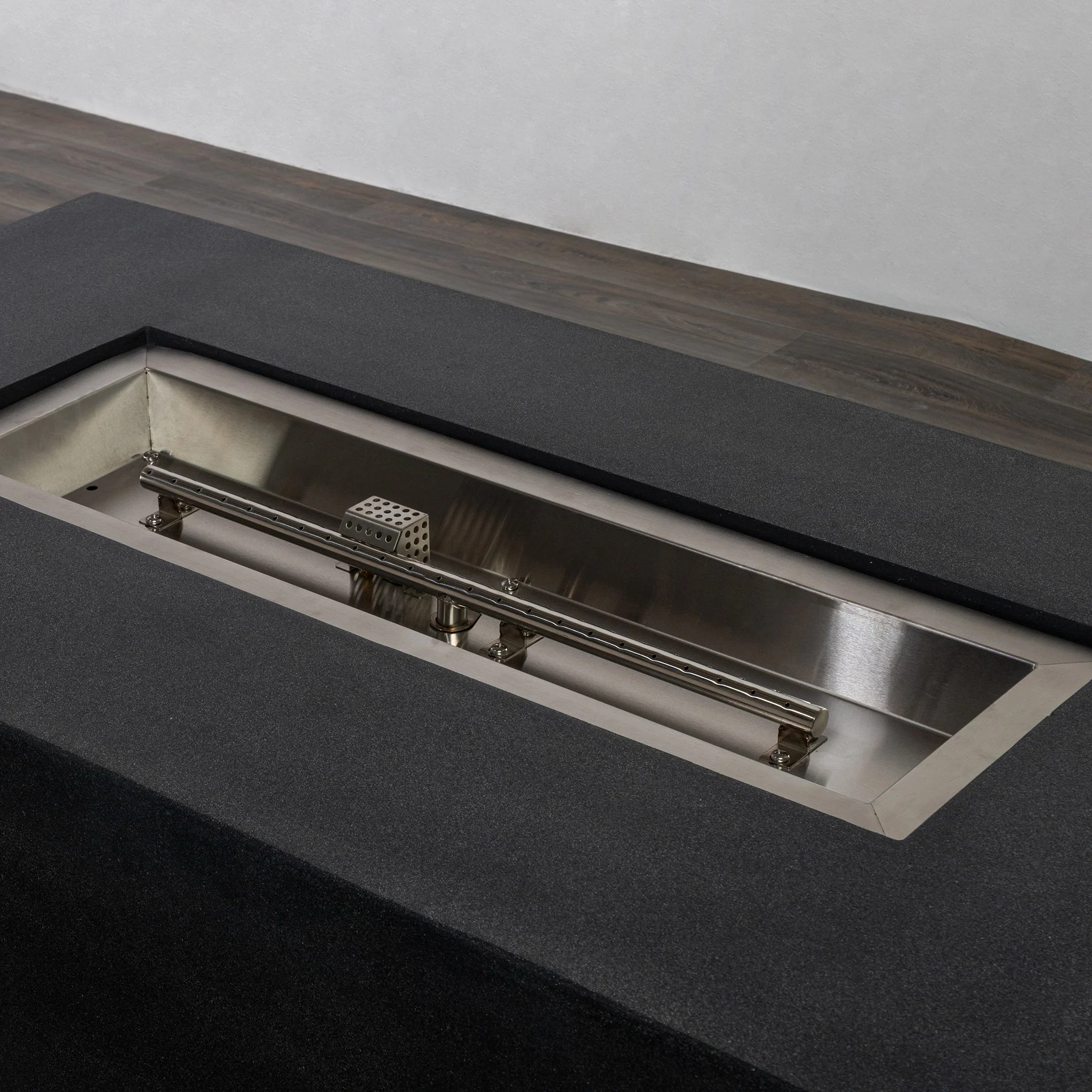 55" Rectangle Beton Concrete (GRFC) Gas Fire Pit by Starfire Designs - Image 8