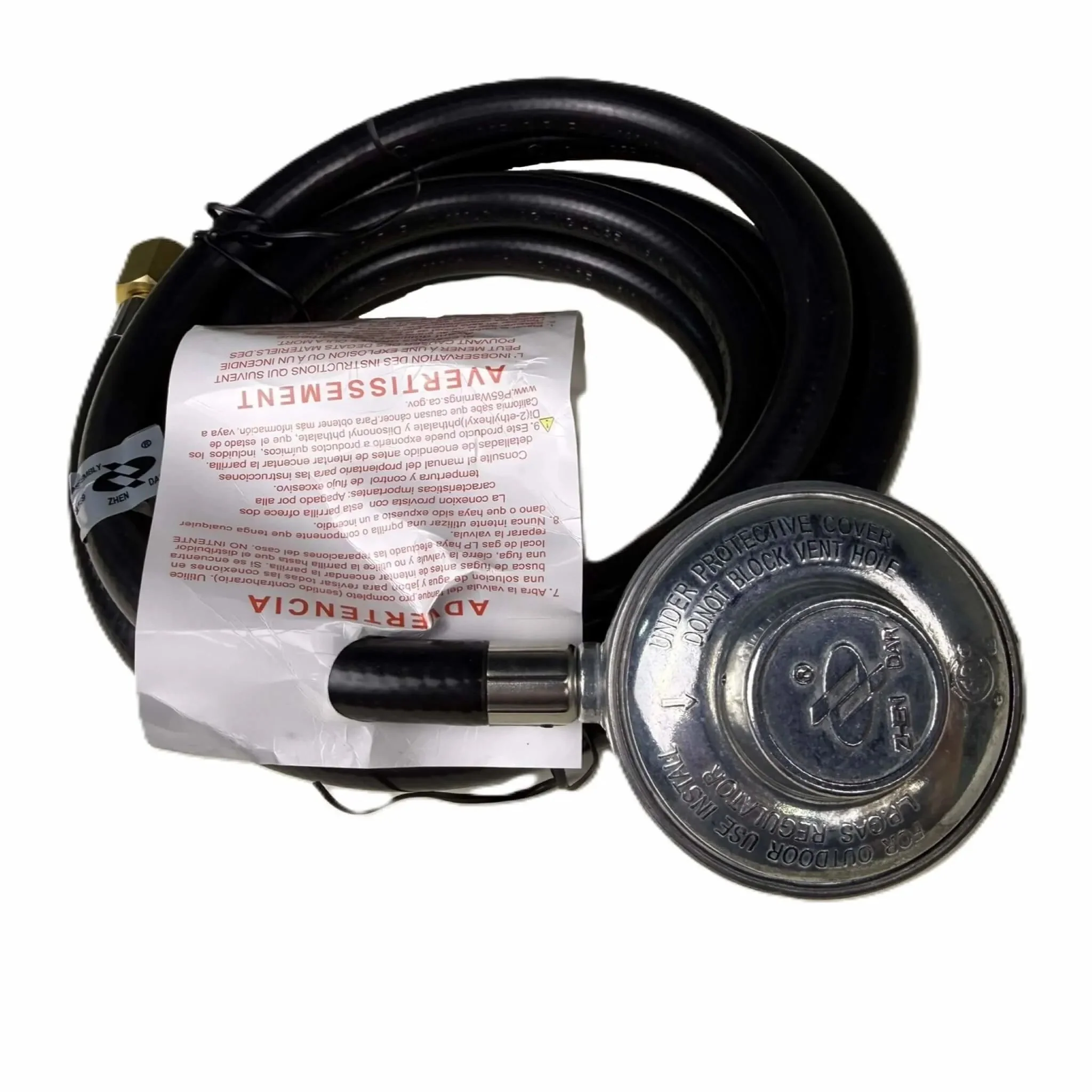 Beton Fire Pit 120" Propane Regulator Hose with 3/8" Flared Female Connection by Starfire Designs