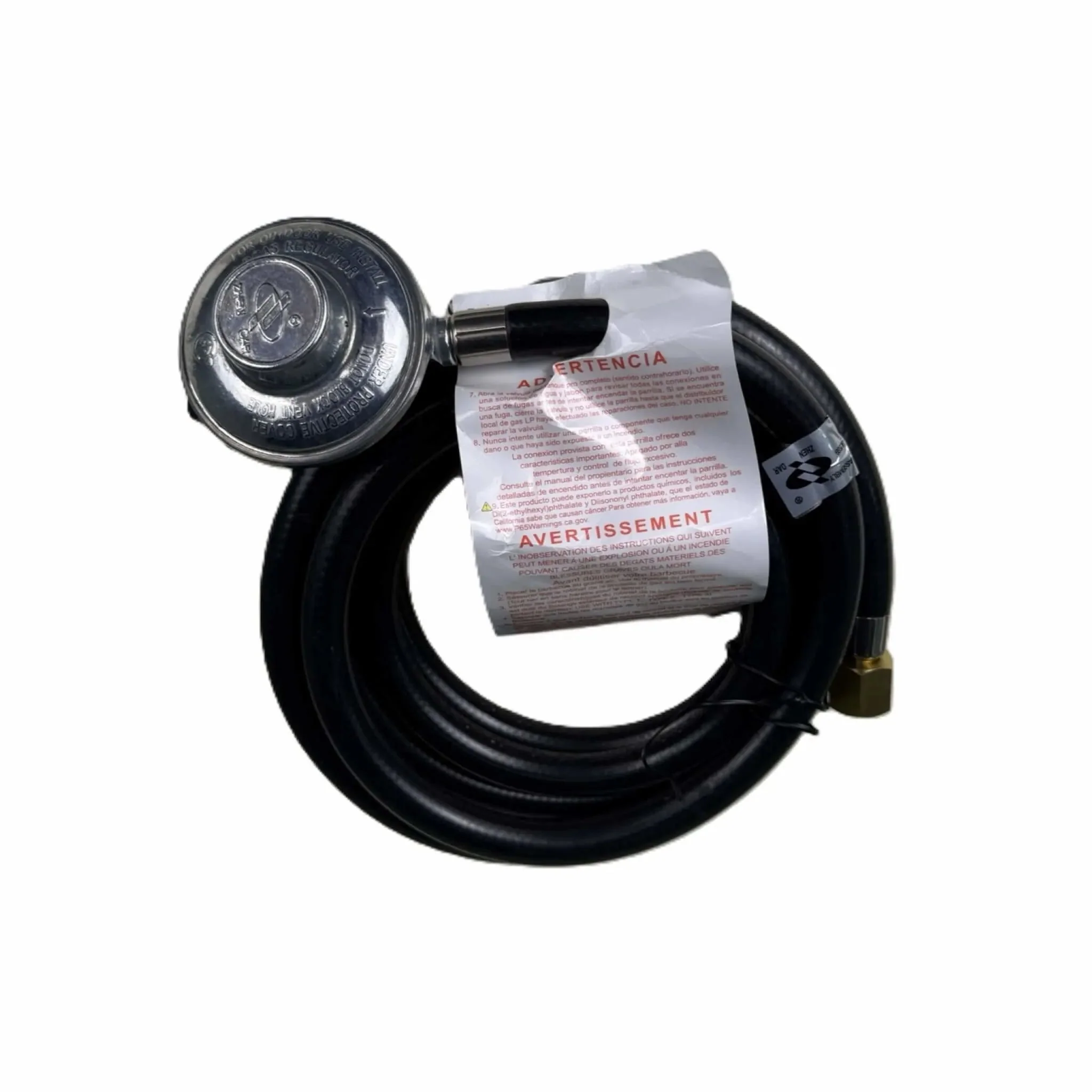 Beton Fire Pit 120" Propane Regulator Hose with 3/8" Flared Female Connection by Starfire Designs - Image 3