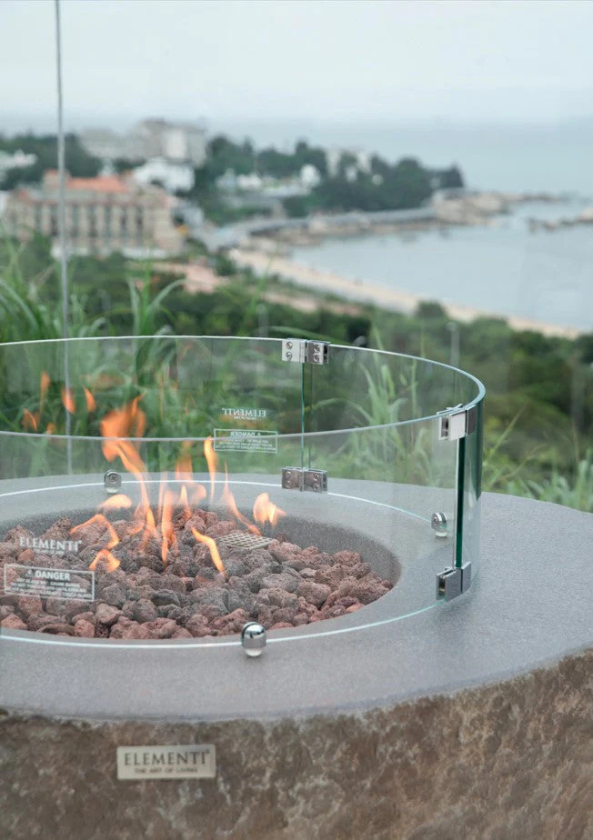 43" x 35" Boulder Fire Pit by Elementi - Image 12