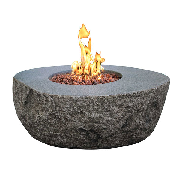 43" x 35" Boulder Fire Pit by Elementi - Image 5