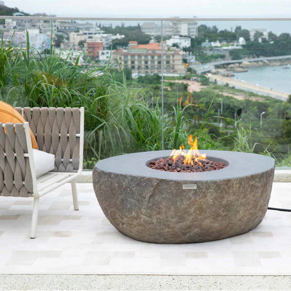43" x 35" Boulder Fire Pit by Elementi - Image 7