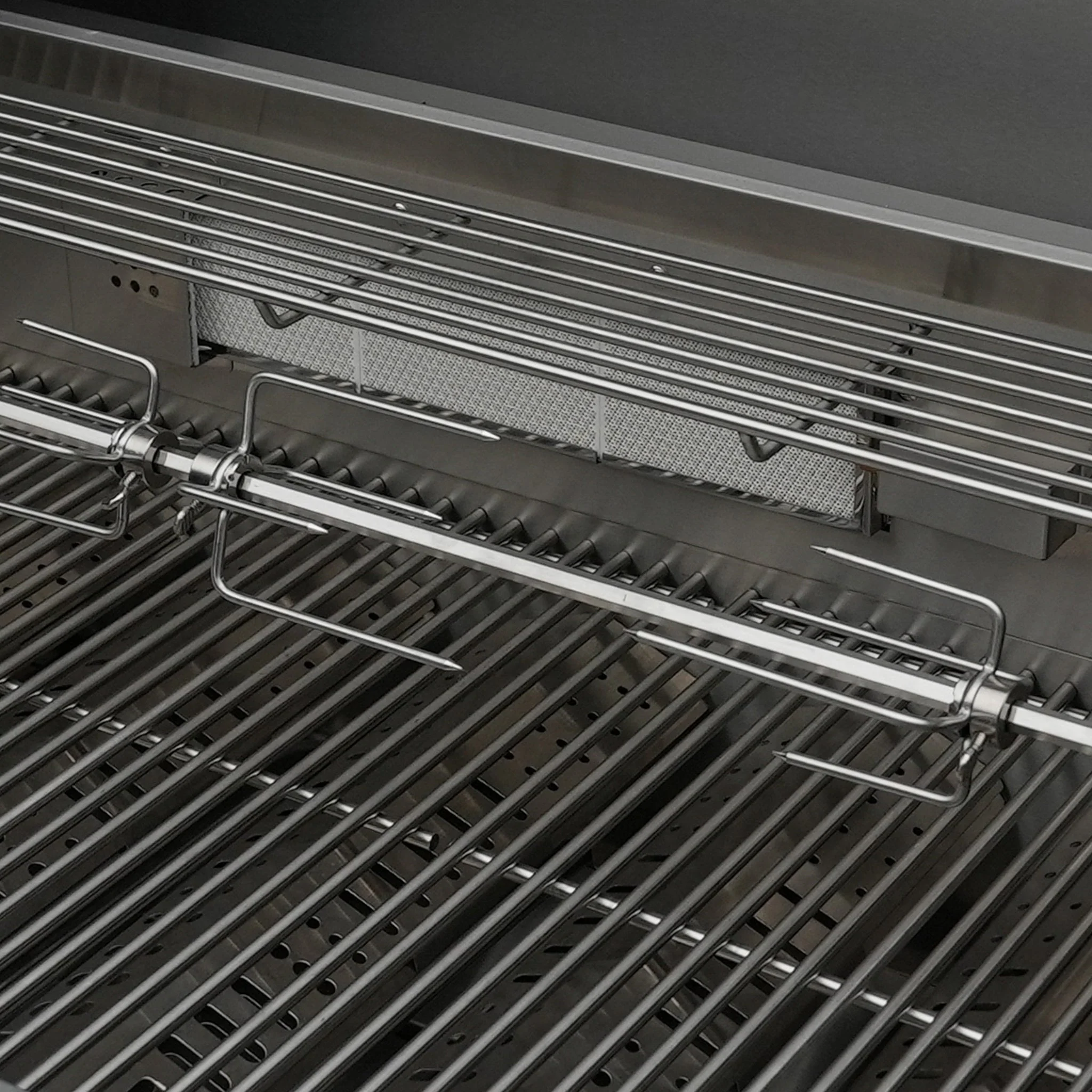 Deluxe 6-Burner 90 Degree Corner with Beverage Center and Fridge Cabinet Stainless Steel Propane Gas BBQ Island Grill - MAi805-D90BEVFC by Mont Alpi - Image 15