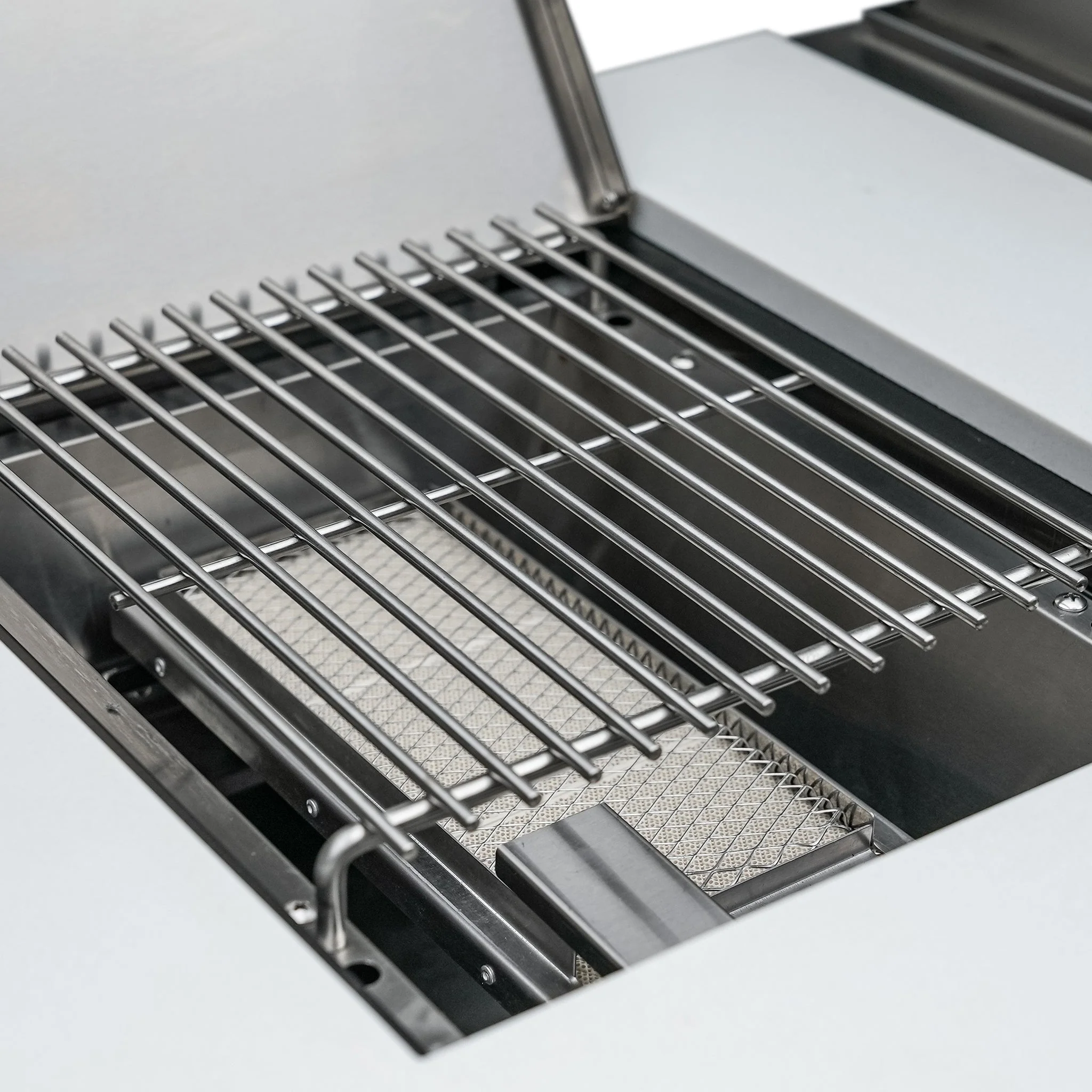 Deluxe 6-Burner with Refrigerator, Side Burner, and Rotisserie Kit Black Stainless Steel Propane Gas BBQ Island Grill - MAi805-BSSFC by Mont Alpi - Image 6