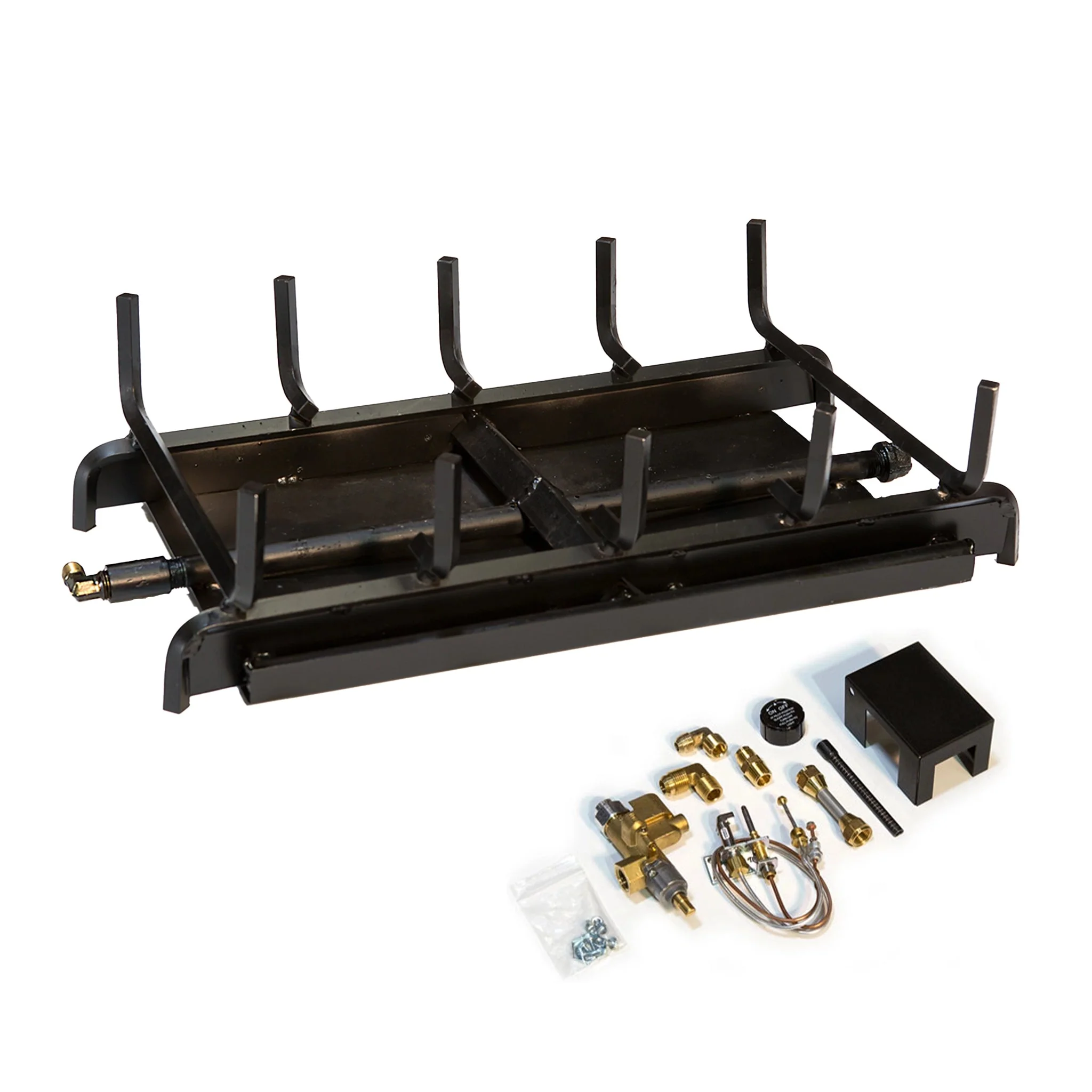 Dual Gas Logs Burner - See Thru 18" by Grand Canyon Gas Logs - Image 6