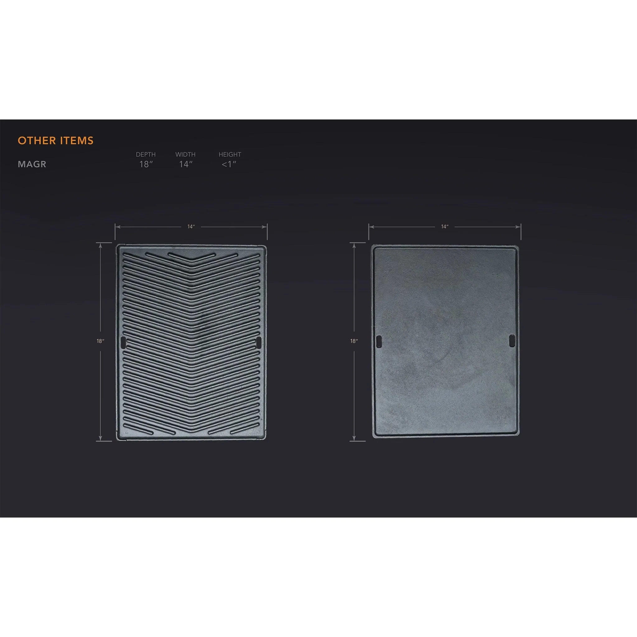 Dual Sided Griddle Plate - MAGR by Mont Alpi - Image 9