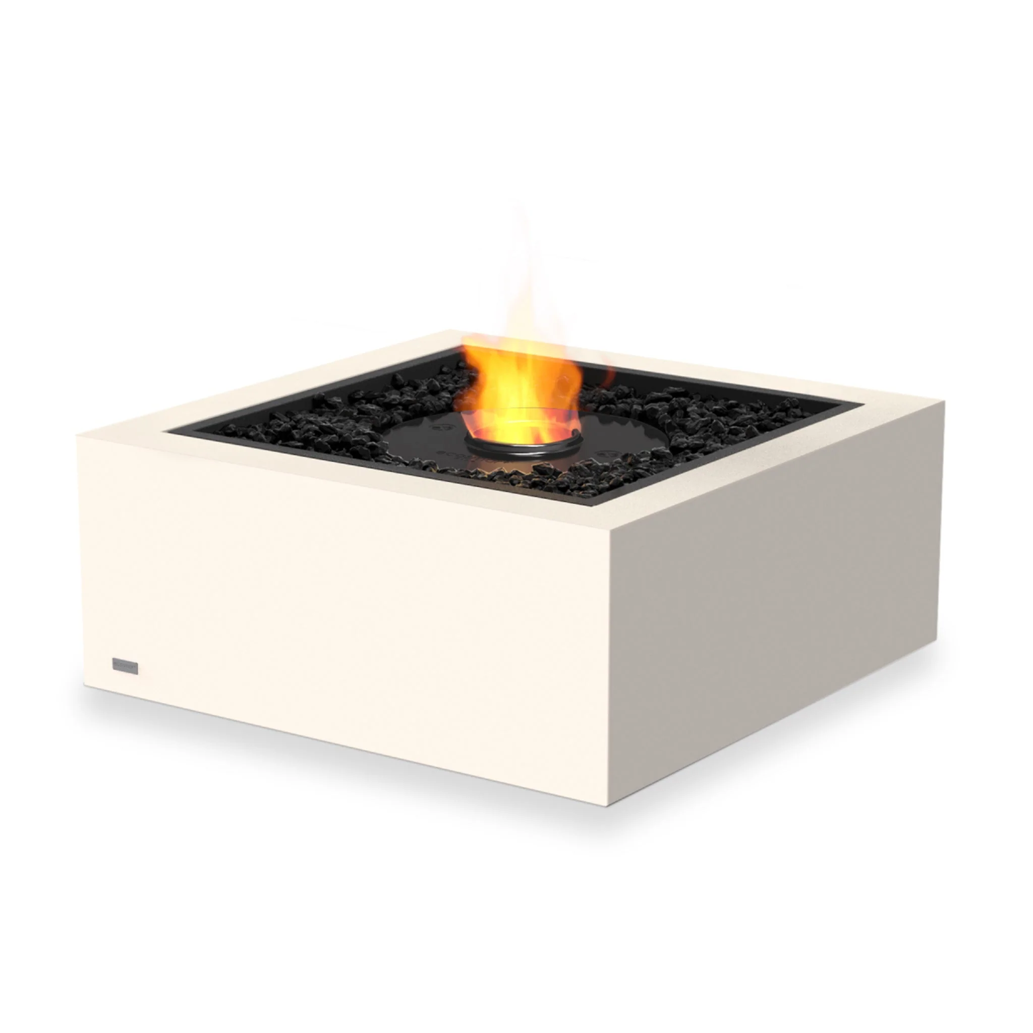 EcoSmart Fire Base 30 Fire Pit Table - Bone - Stainless Steel Gas LP/NG Burner - Image 21