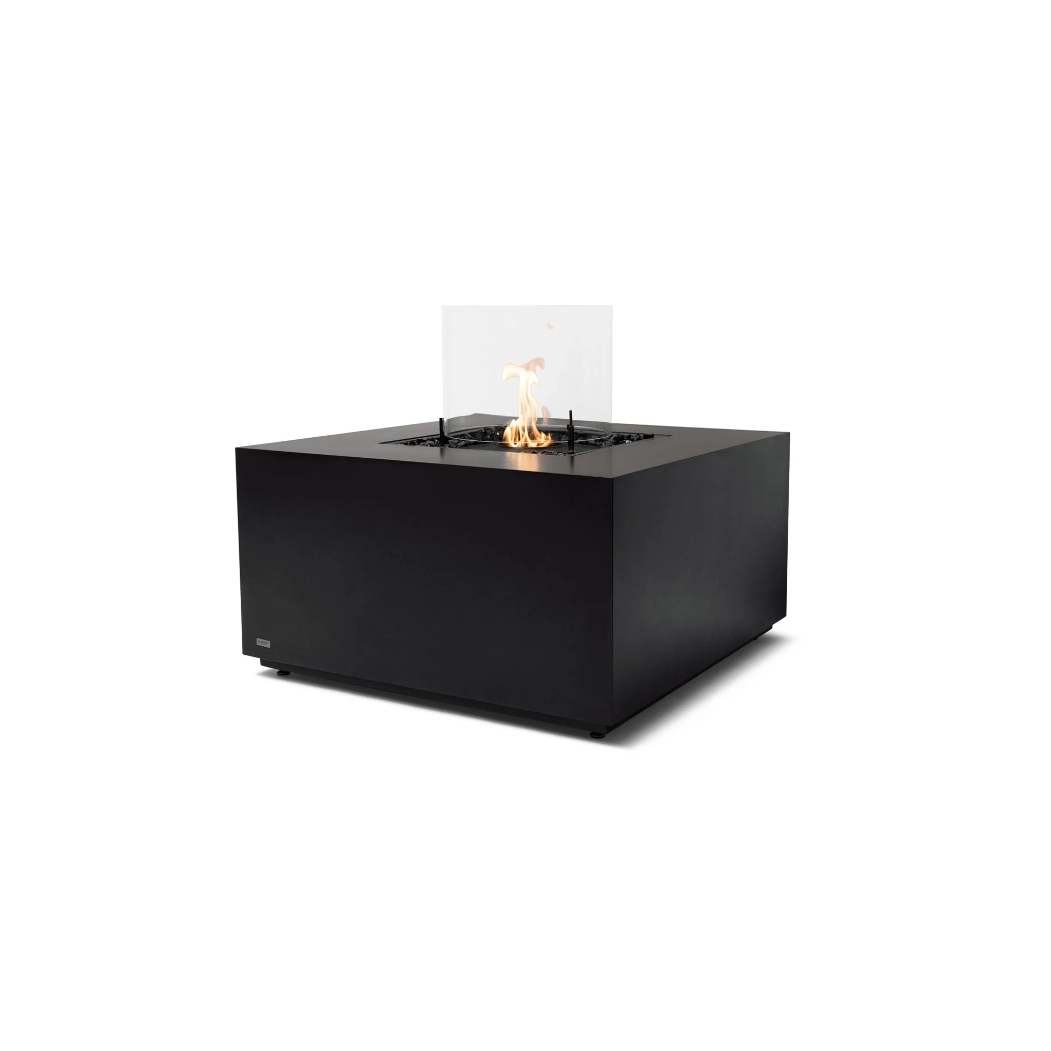 EcoSmart Fire Chaser 38 Fire Pit Table - Graphite - Black Ethanol Burner - Image 6