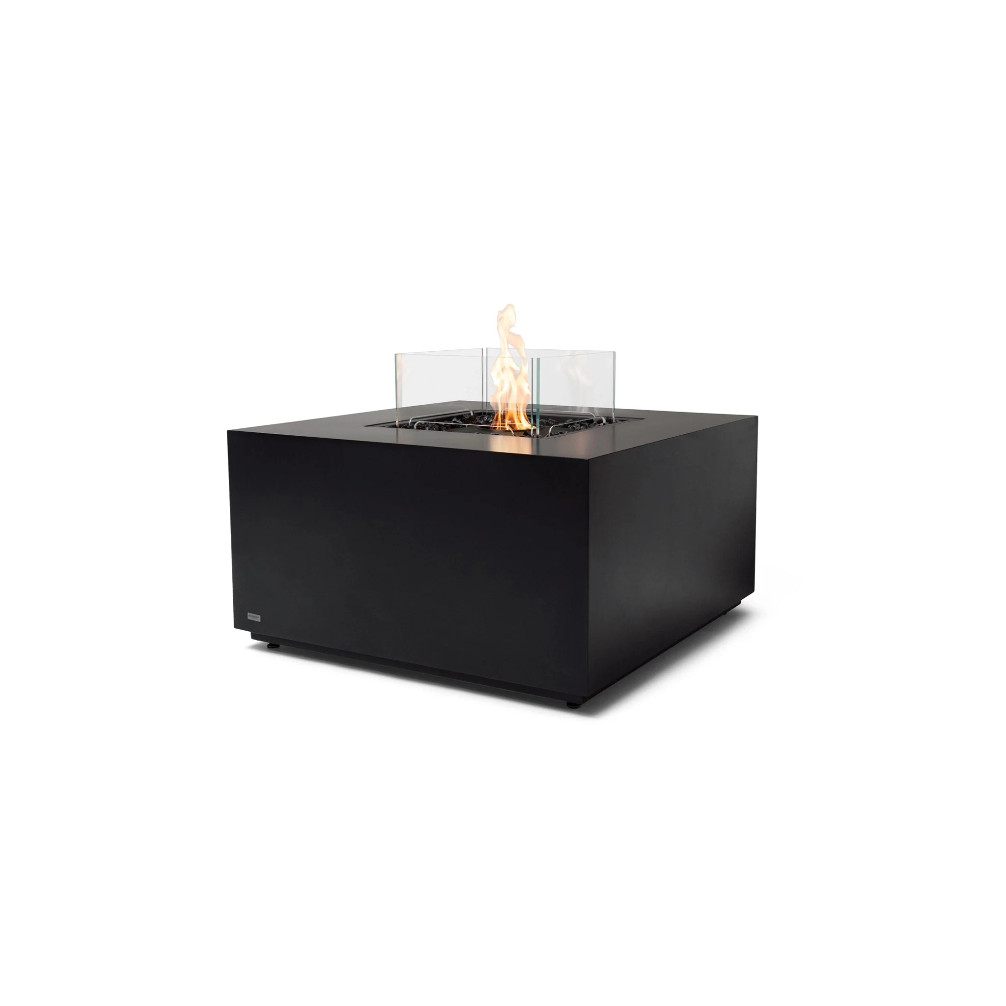 EcoSmart Fire Chaser 38 Fire Pit Table - Graphite - Black Ethanol Burner - Image 7