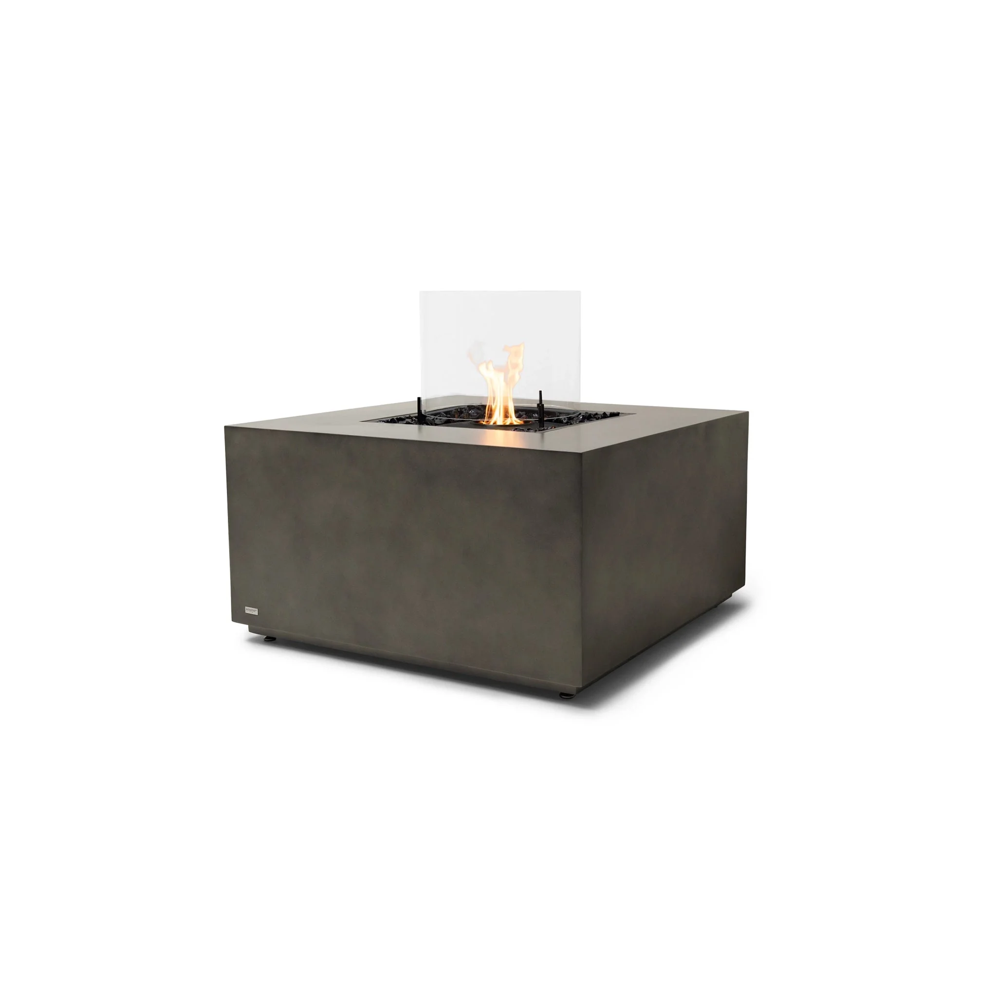 EcoSmart Fire Chaser 38 Fire Pit Table - Natural - Black Ethanol Burner - Image 7