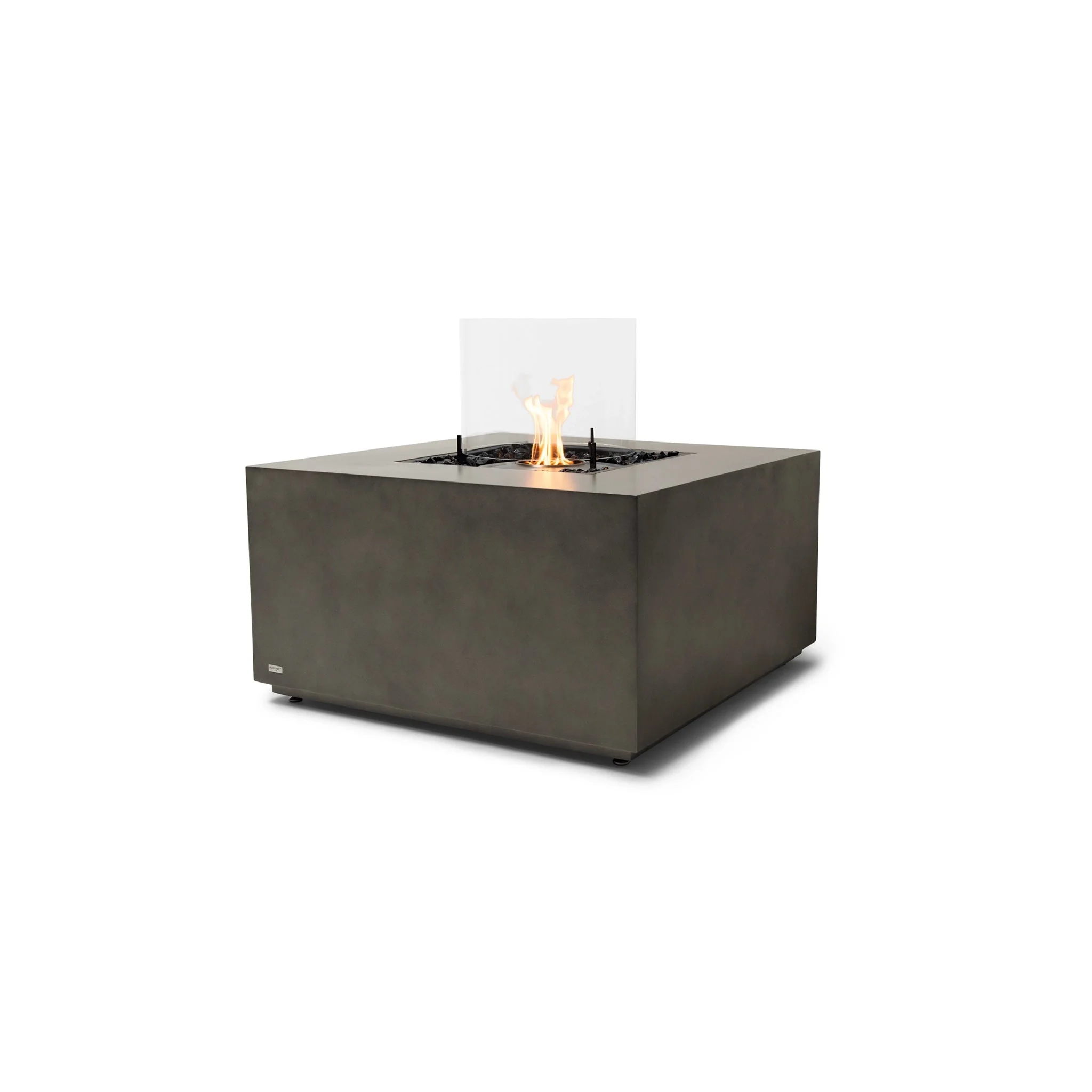 EcoSmart Fire Chaser 38 Fire Pit Table - Natural - Stainless Steel Ethanol Burner - Image 7