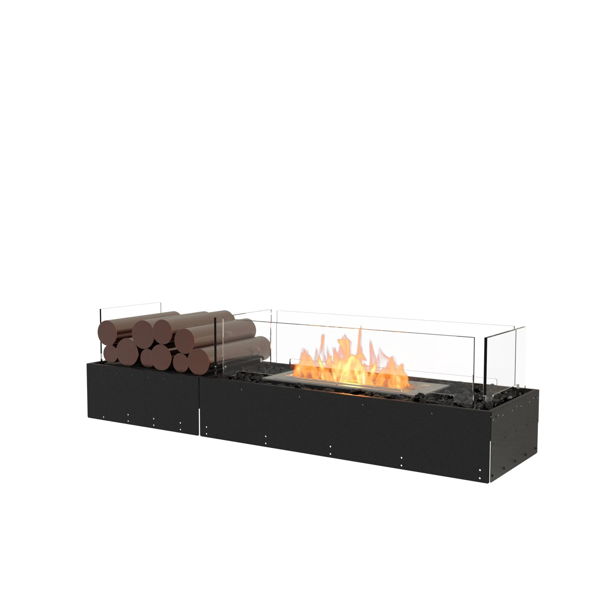 EcoSmart Fire Flex Bench Bioethanol Fireplace Insert - Image 18