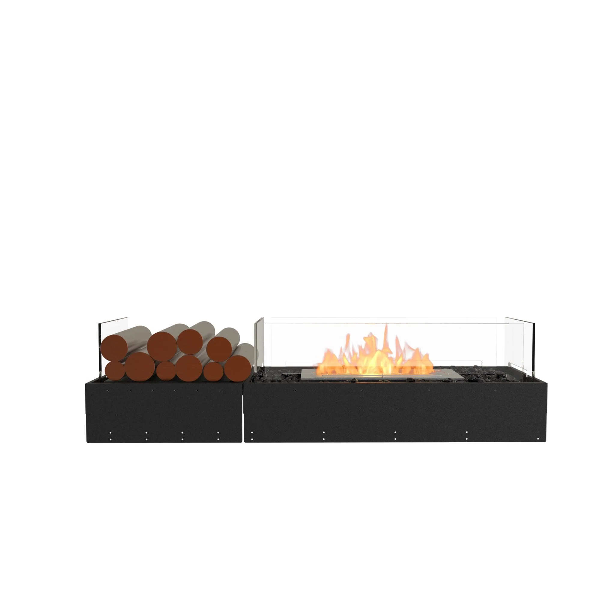 EcoSmart Fire Flex Bench Bioethanol Fireplace Insert - Image 20