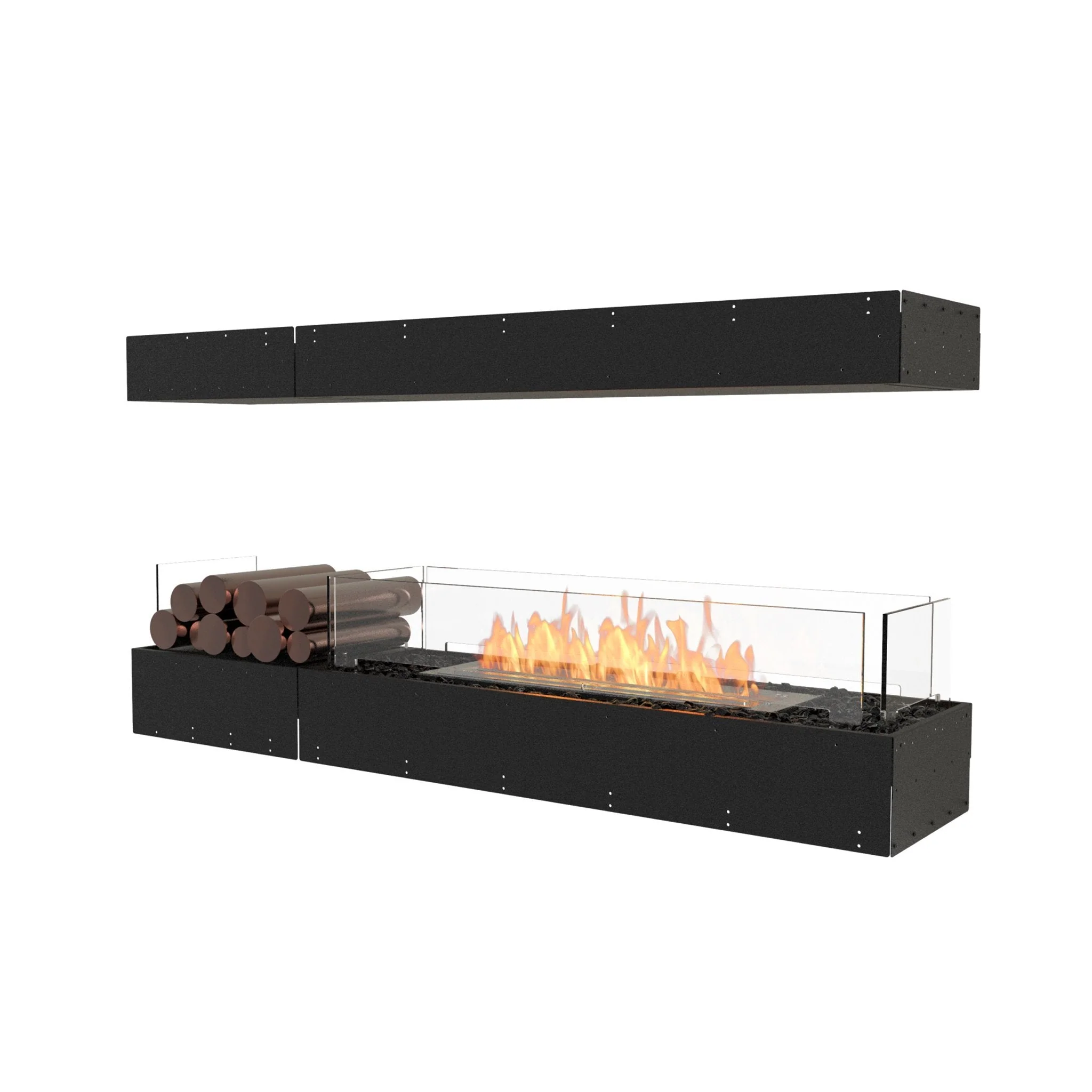 EcoSmart Fire Flex Island Bioethanol Fireplace Insert - Image 25