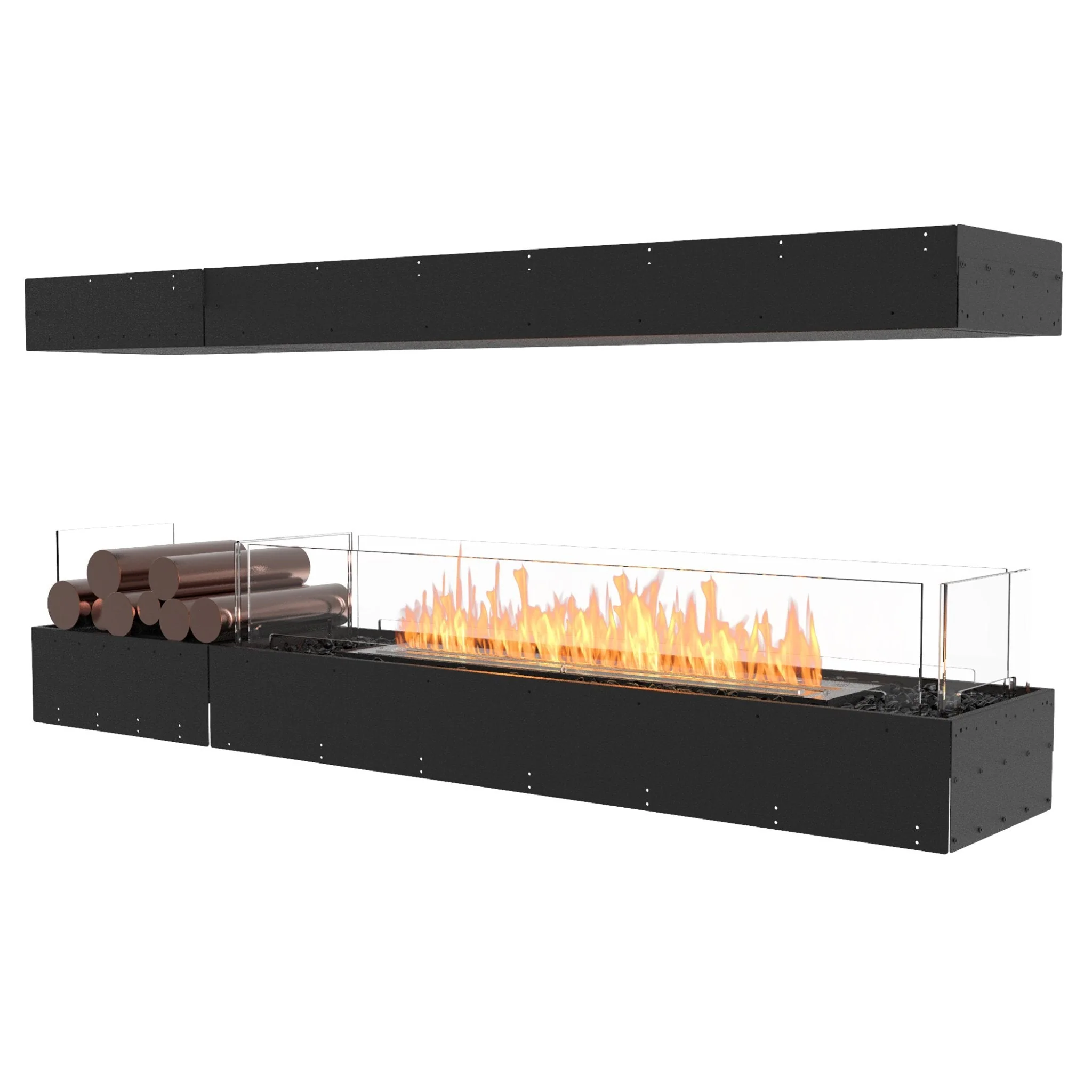 EcoSmart Fire Flex Island Bioethanol Fireplace Insert - Image 28